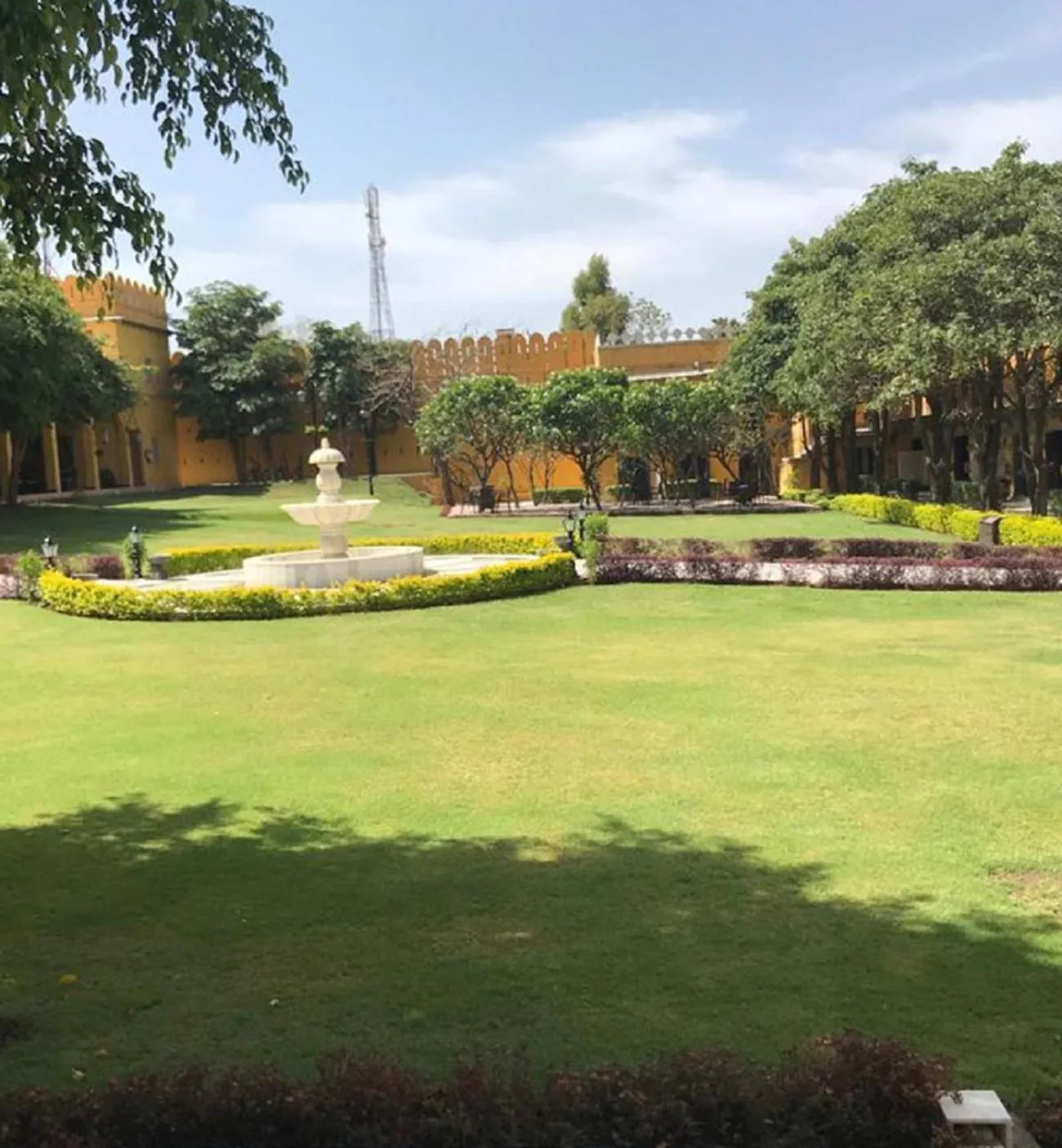 Garden in Gogunda Palace