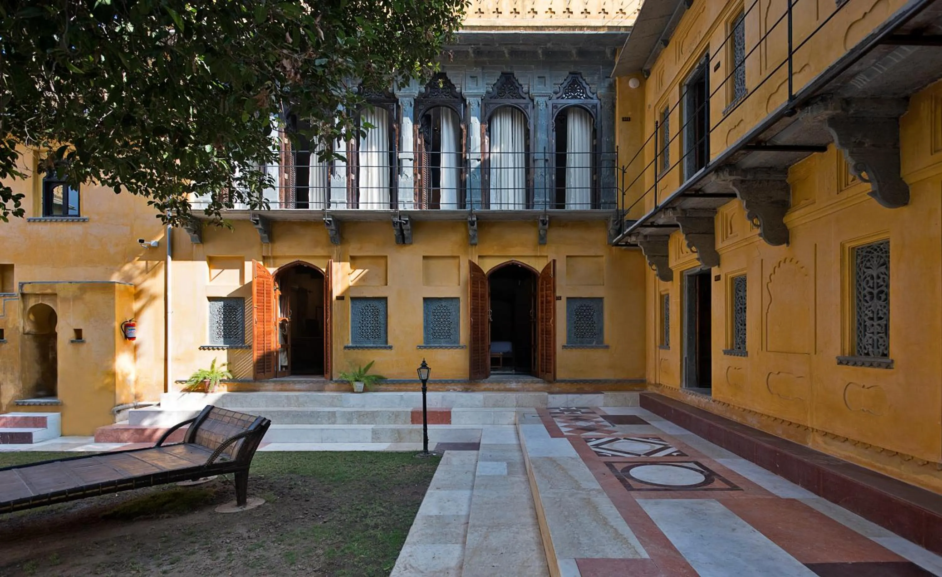Garden in Gogunda Palace