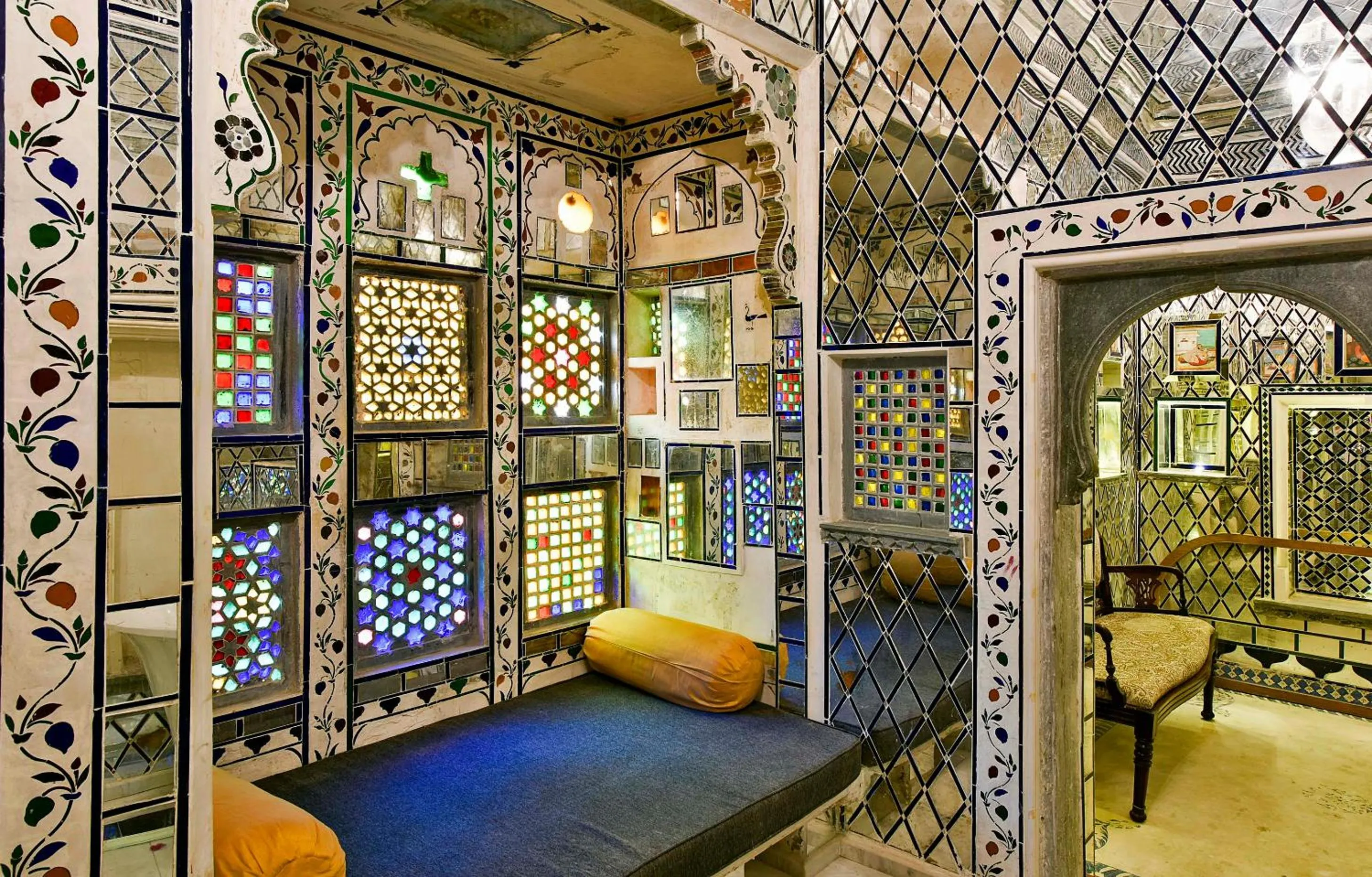 Living room in Gogunda Palace