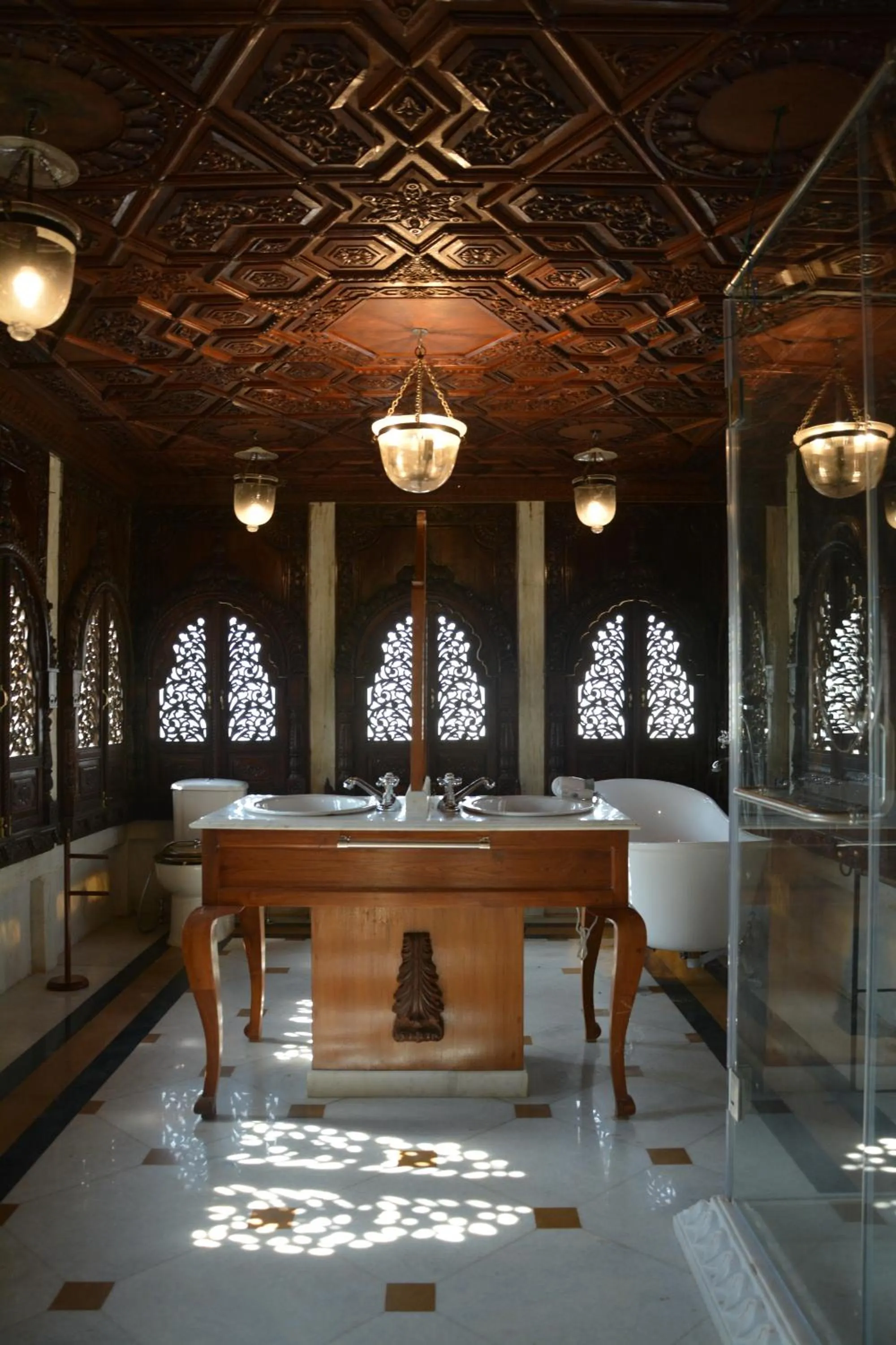 Bathroom in Gogunda Palace