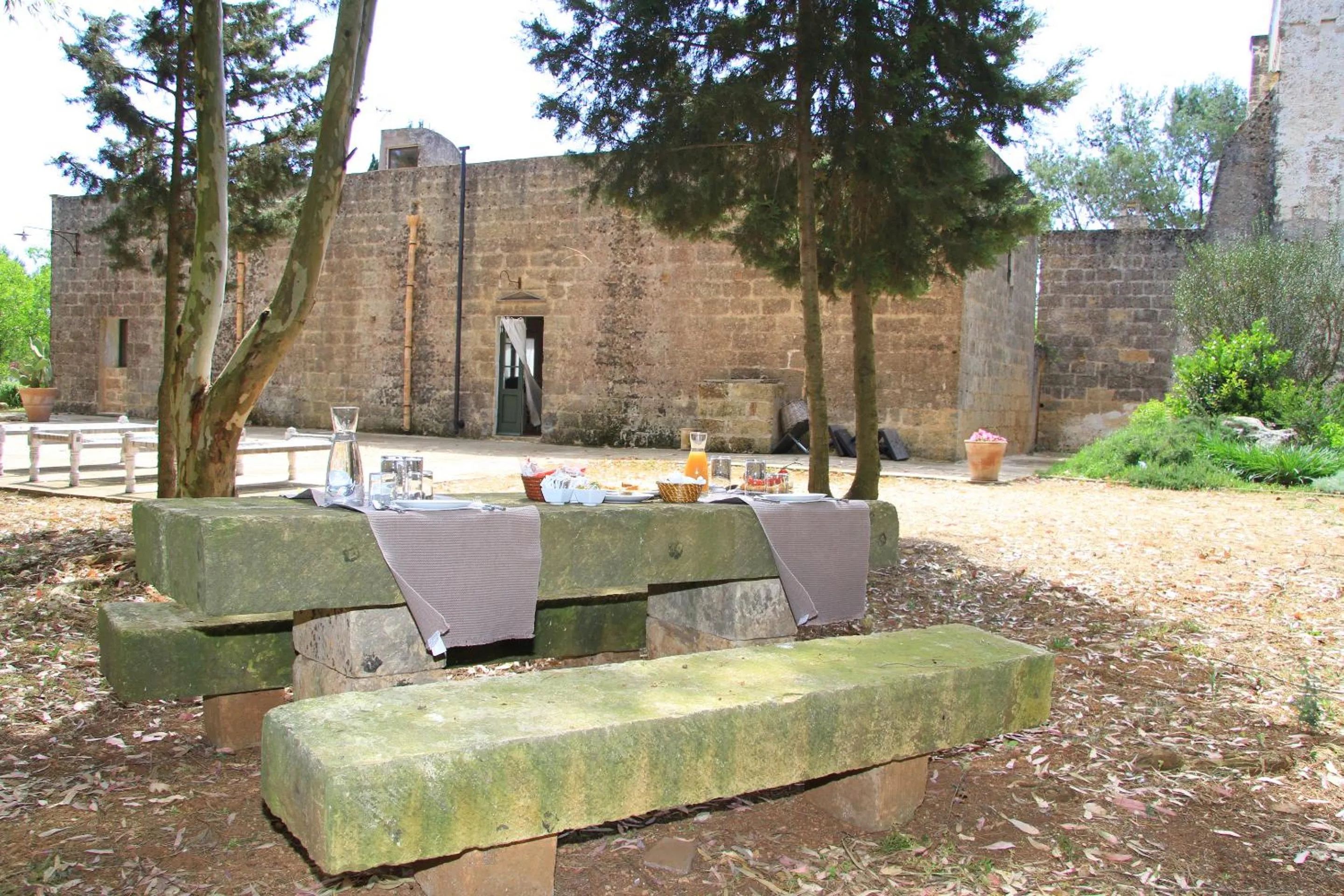 Facade/entrance in Masseria Cristo