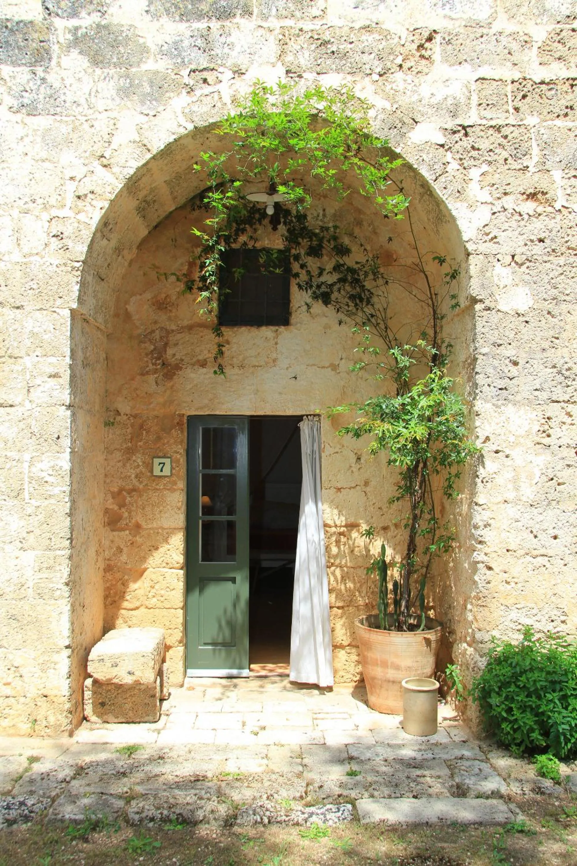 Patio in Masseria Cristo