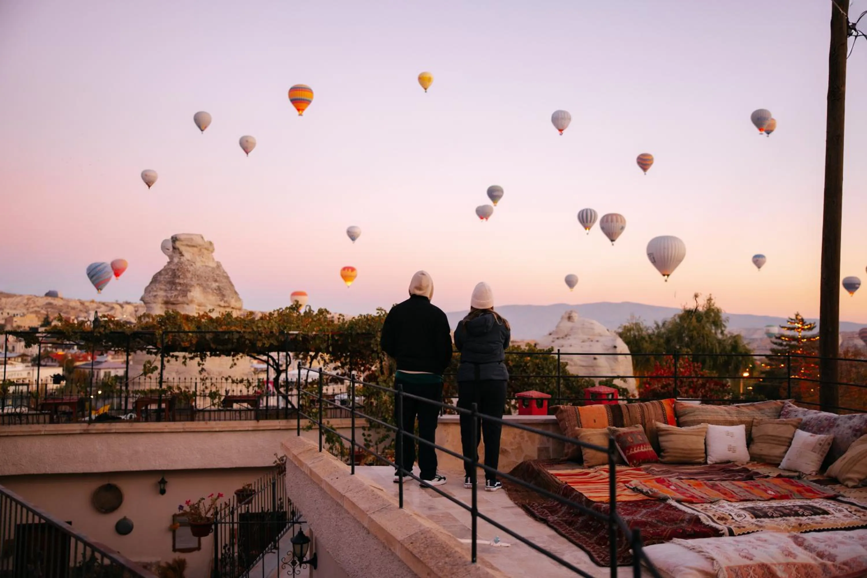 Balcony/Terrace in Paradise Cappadocia Hotel
