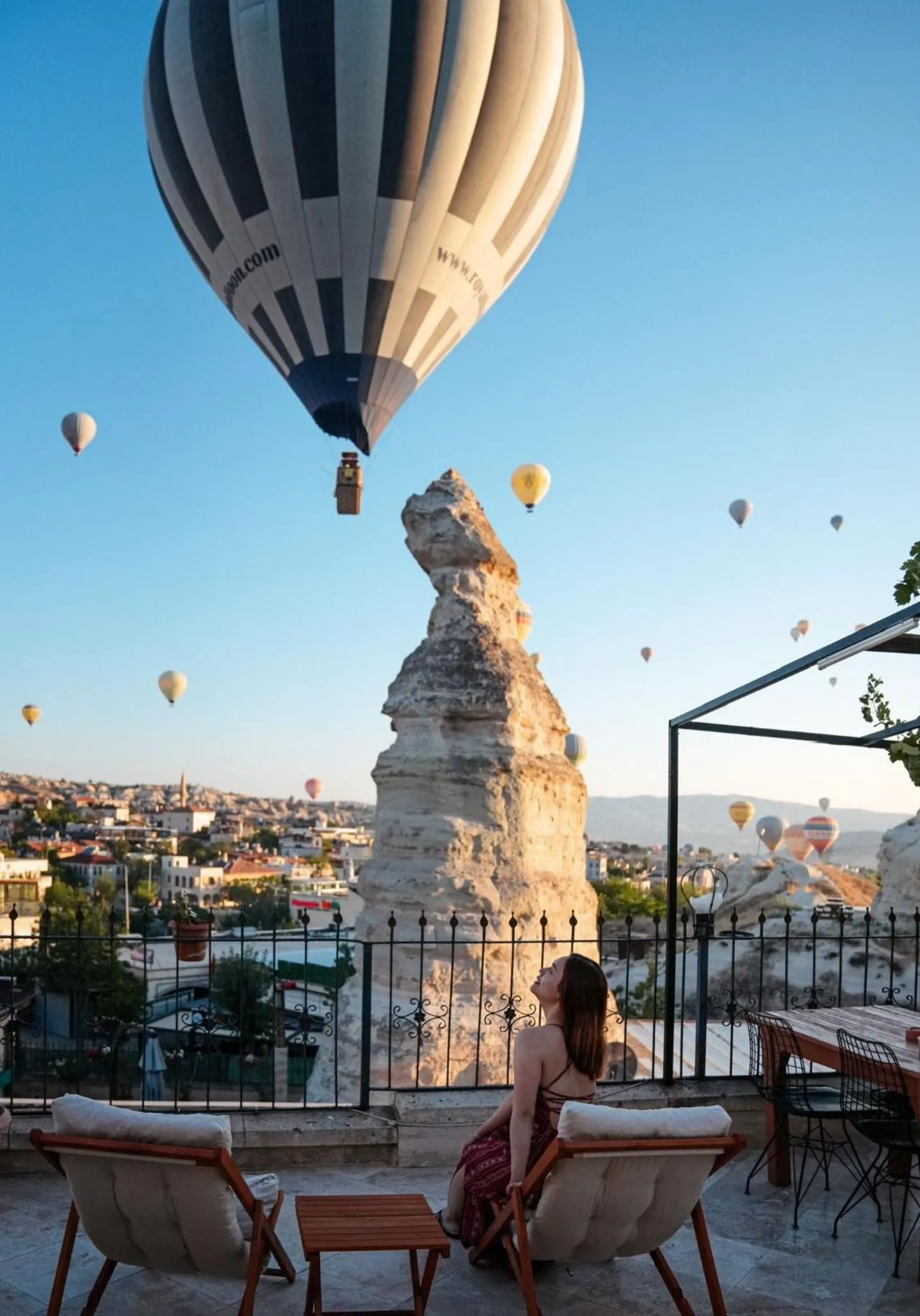 Balcony/Terrace in Paradise Cappadocia Hotel