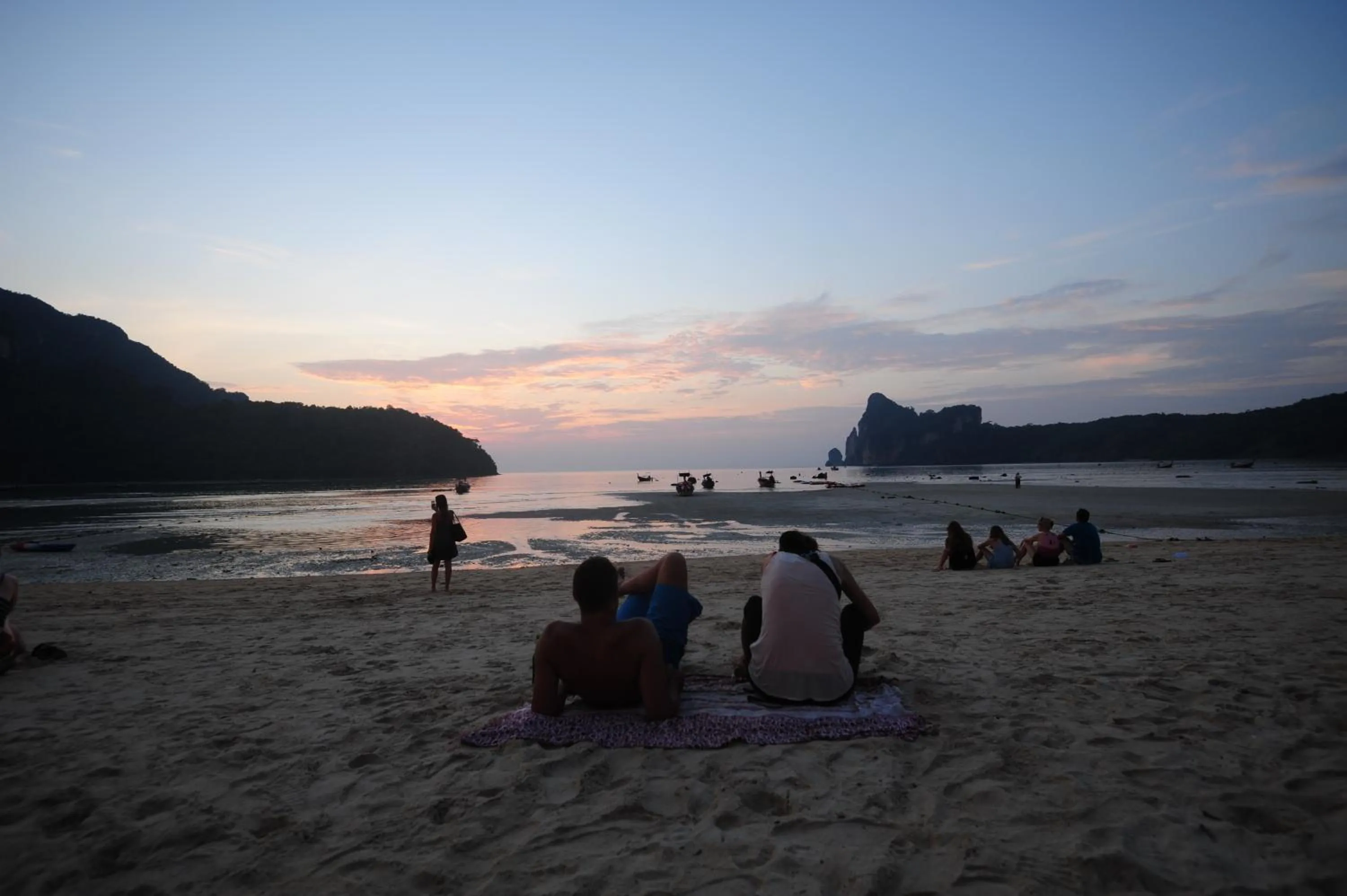 People in Phi Phi Twin Palms Bungalow