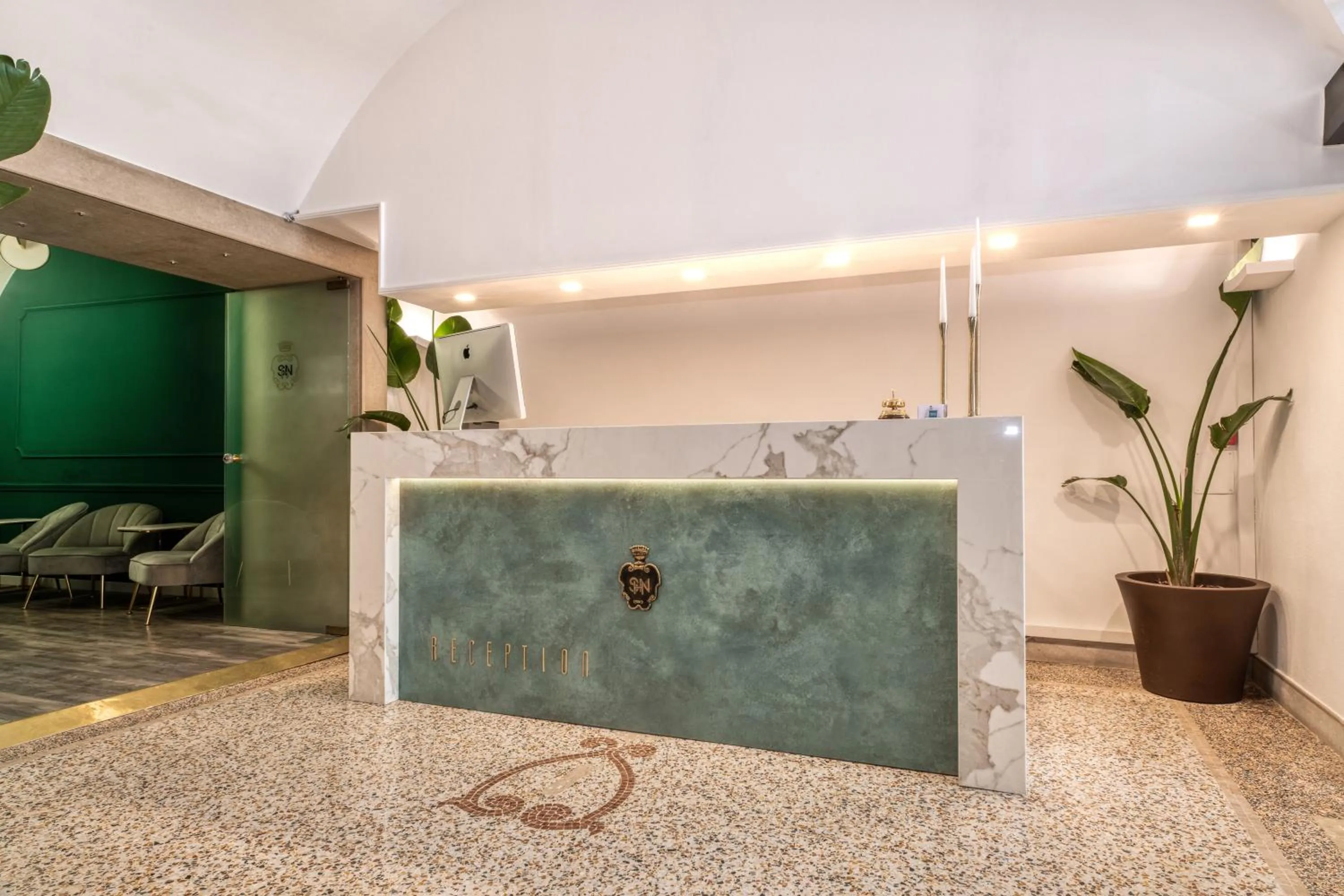 Lobby or reception in Hotel San Nicola