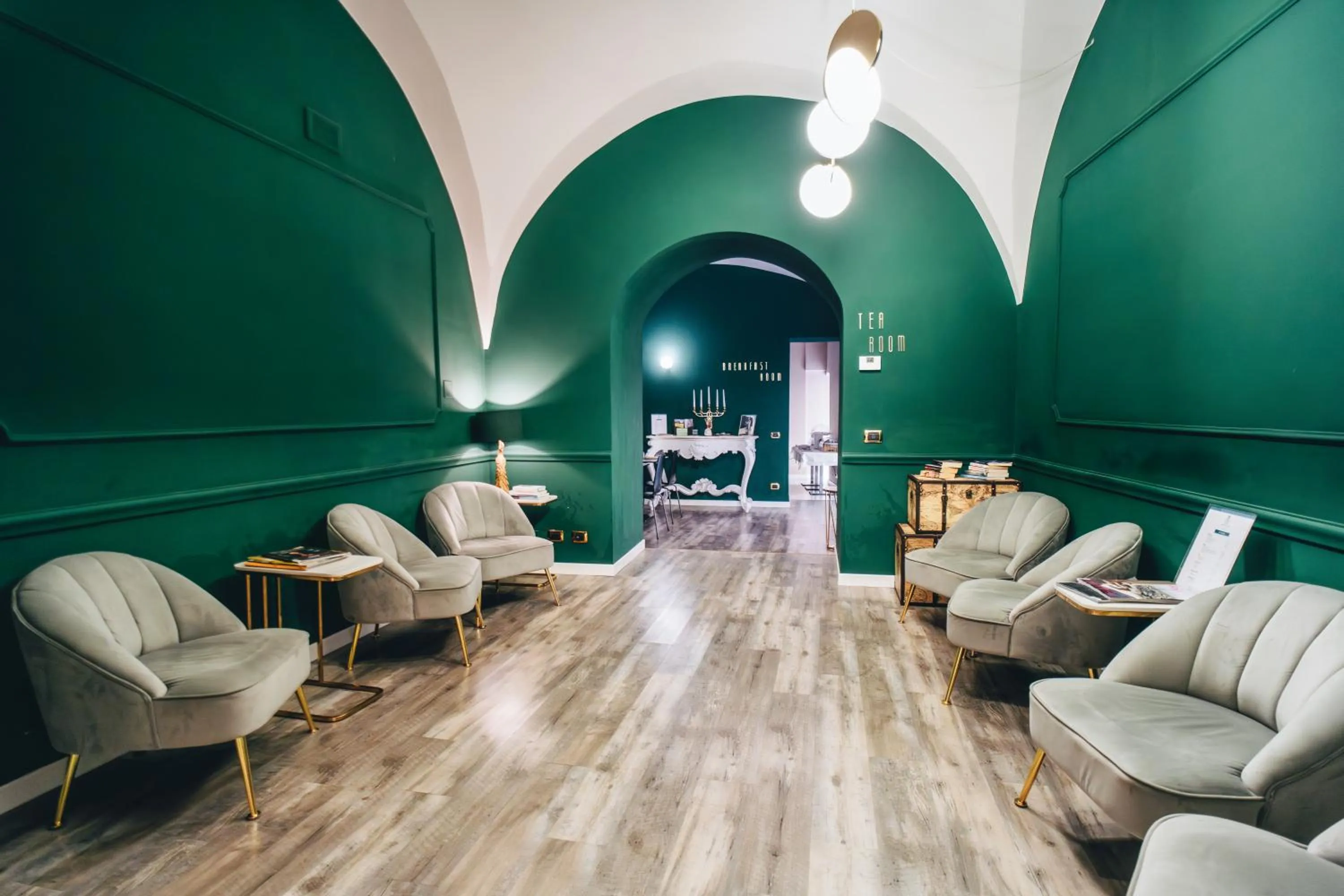 Communal lounge/ TV room in Hotel San Nicola