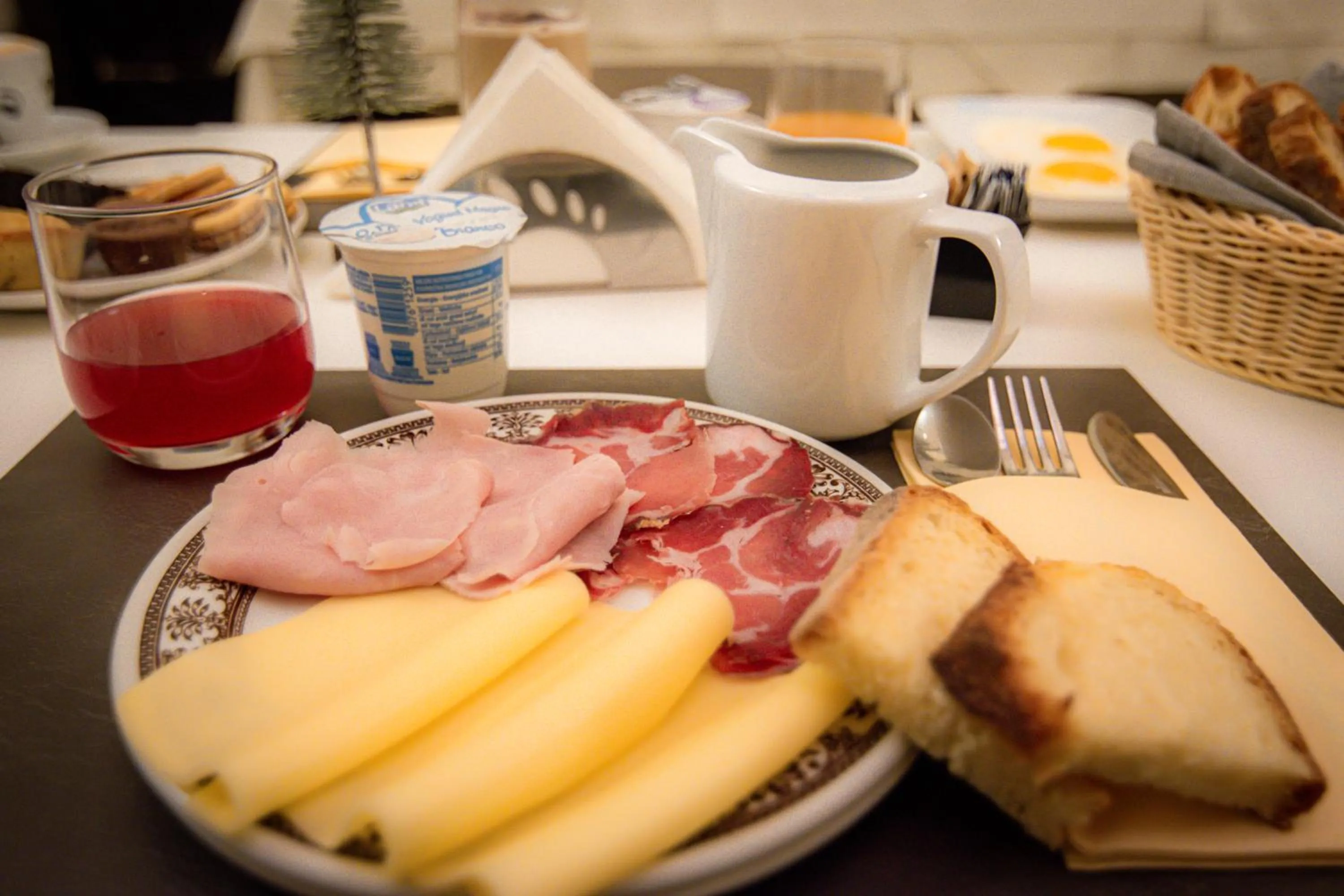 Continental breakfast in Hotel San Nicola