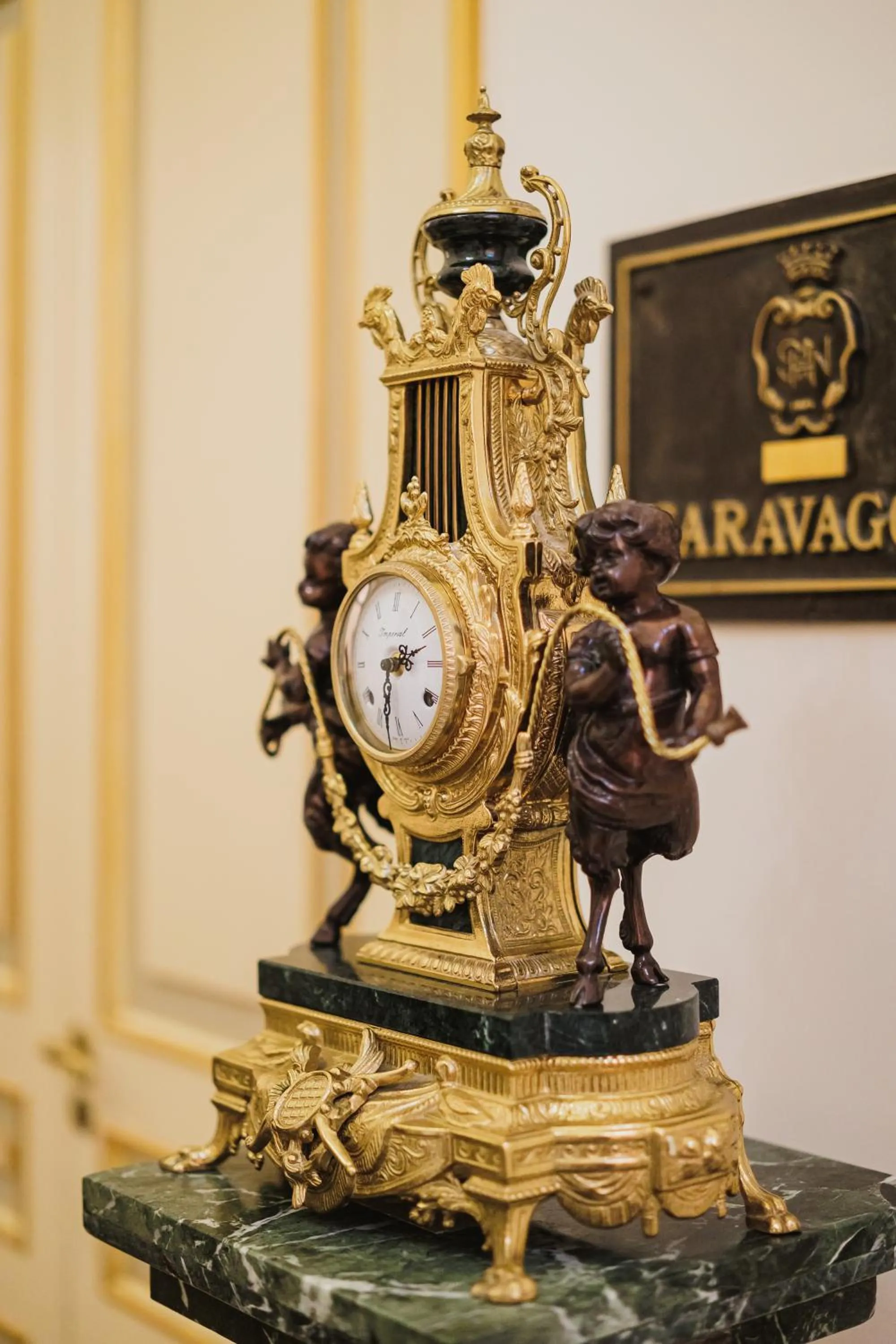 Decorative detail in Hotel San Nicola