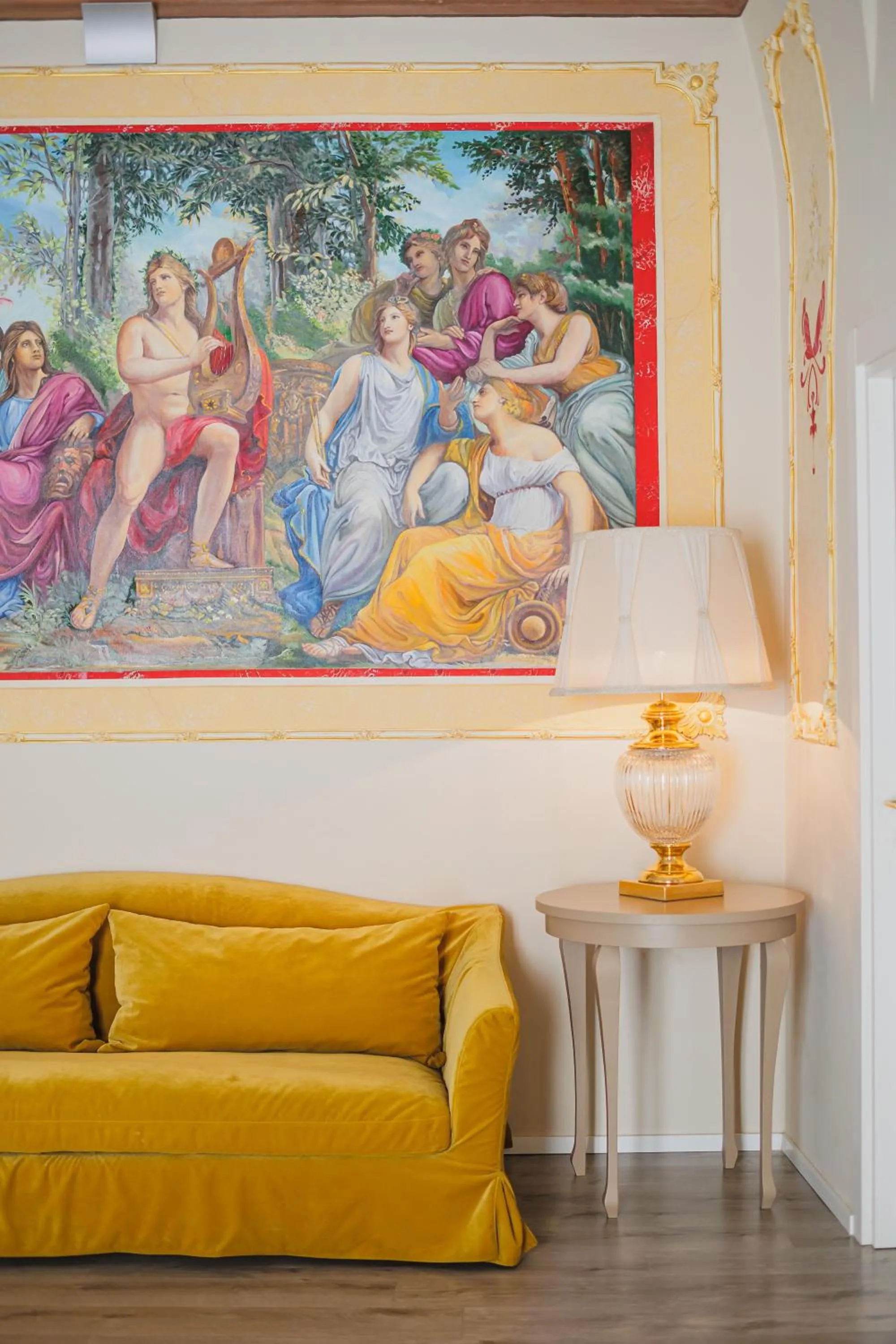 Decorative detail in Hotel San Nicola