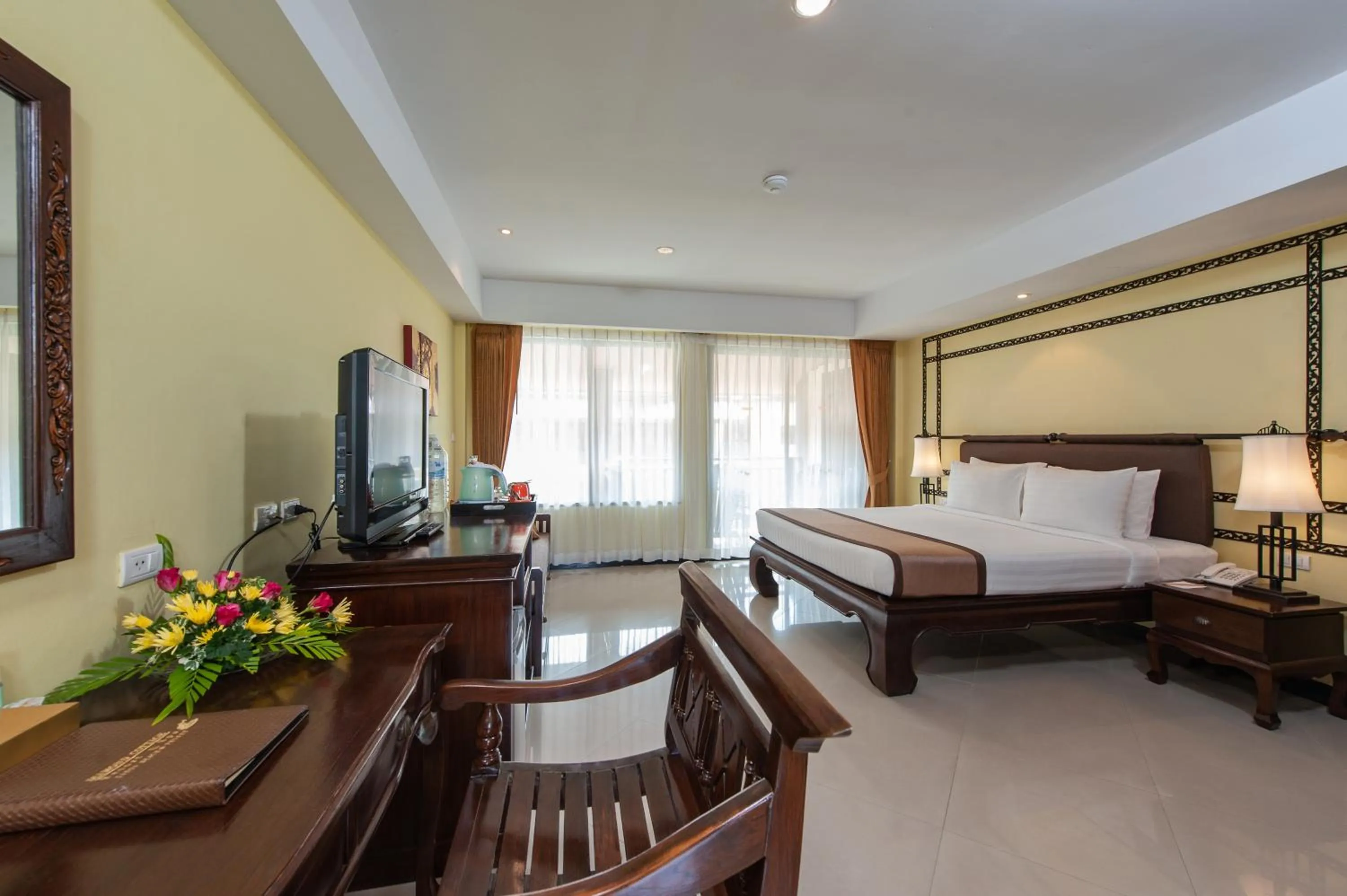 Bedroom, Bed in Diamond Cottage Resort & Spa