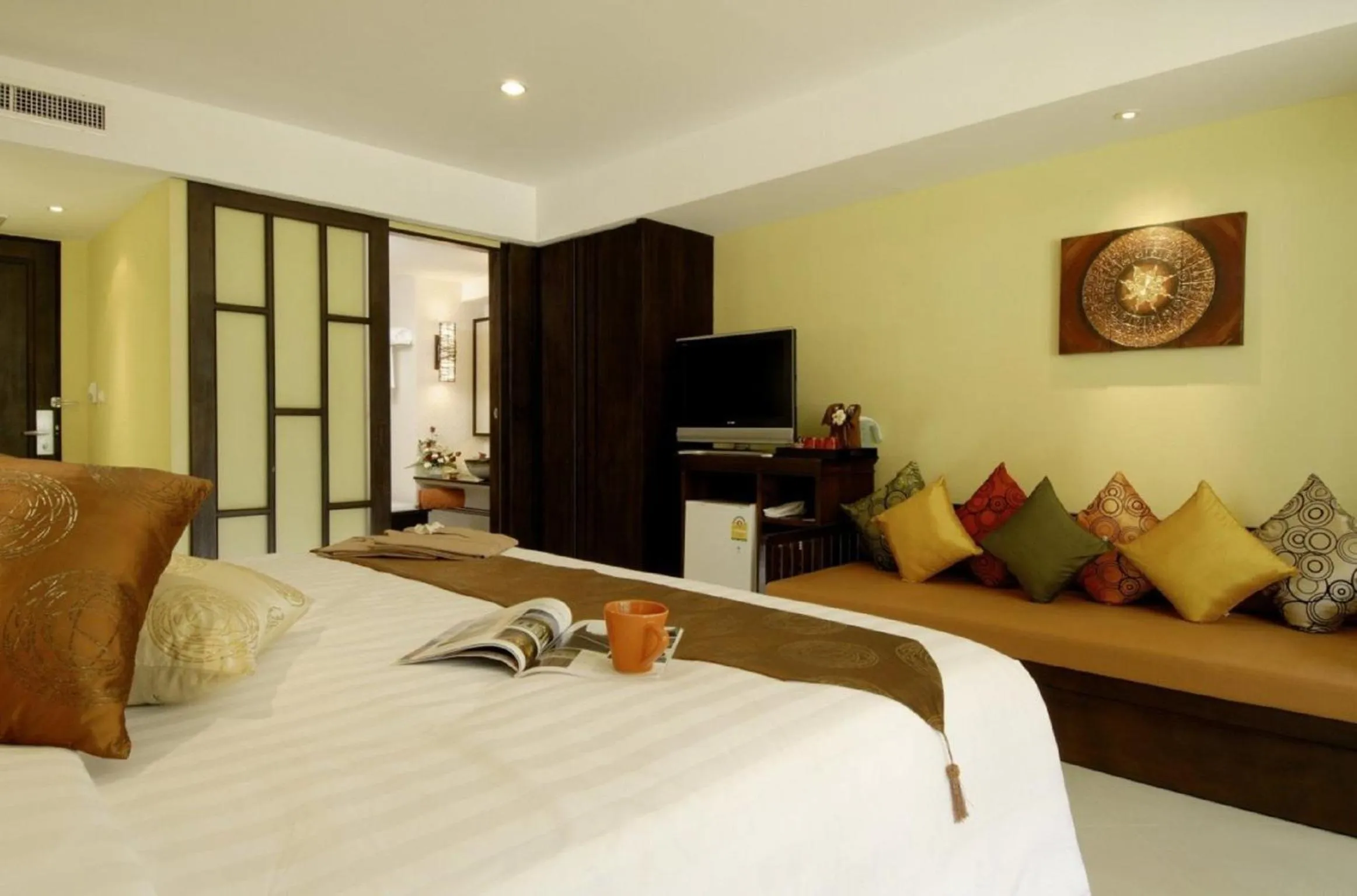 Bedroom, Bed in Diamond Cottage Resort & Spa