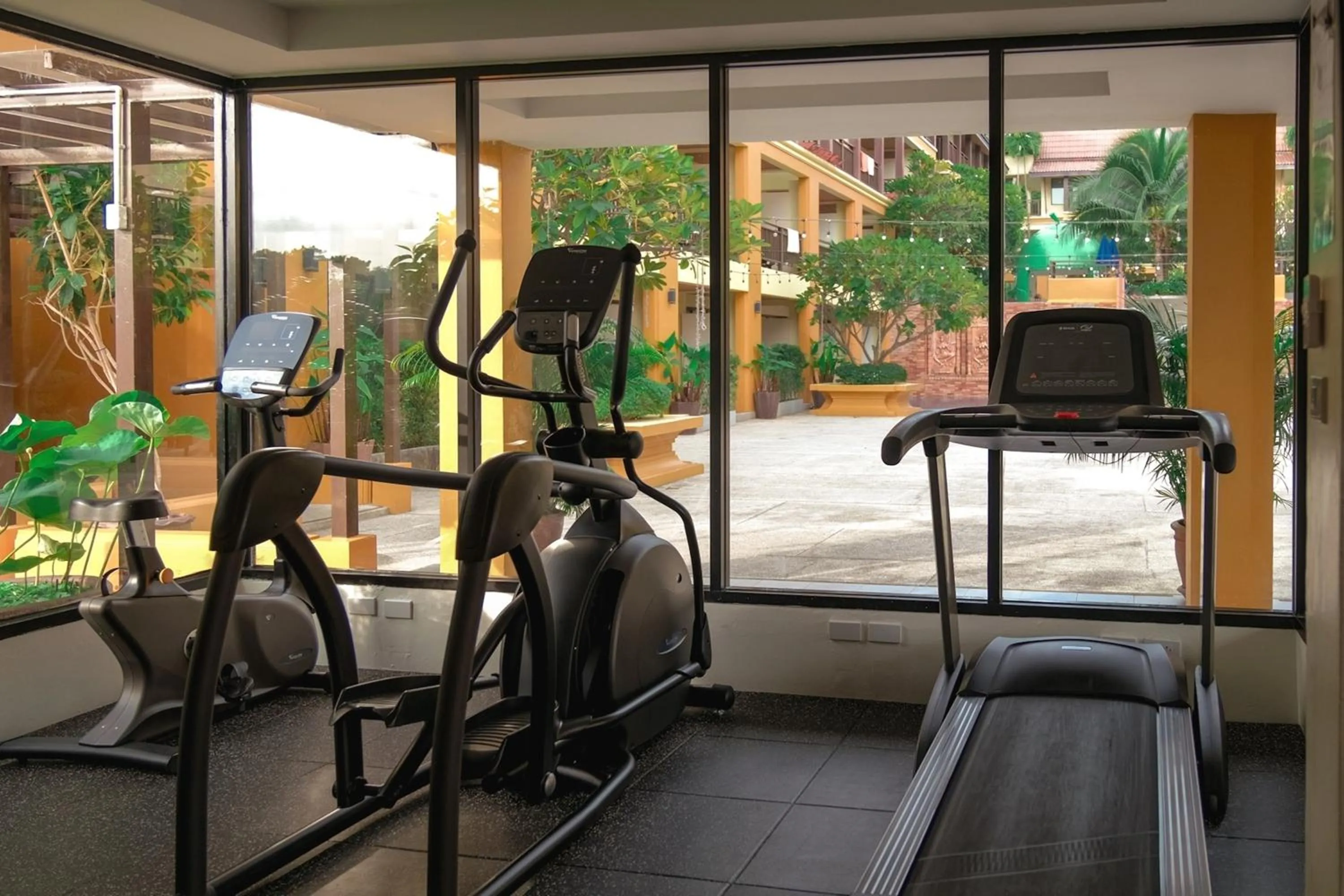 Fitness centre/facilities in Diamond Cottage Resort & Spa