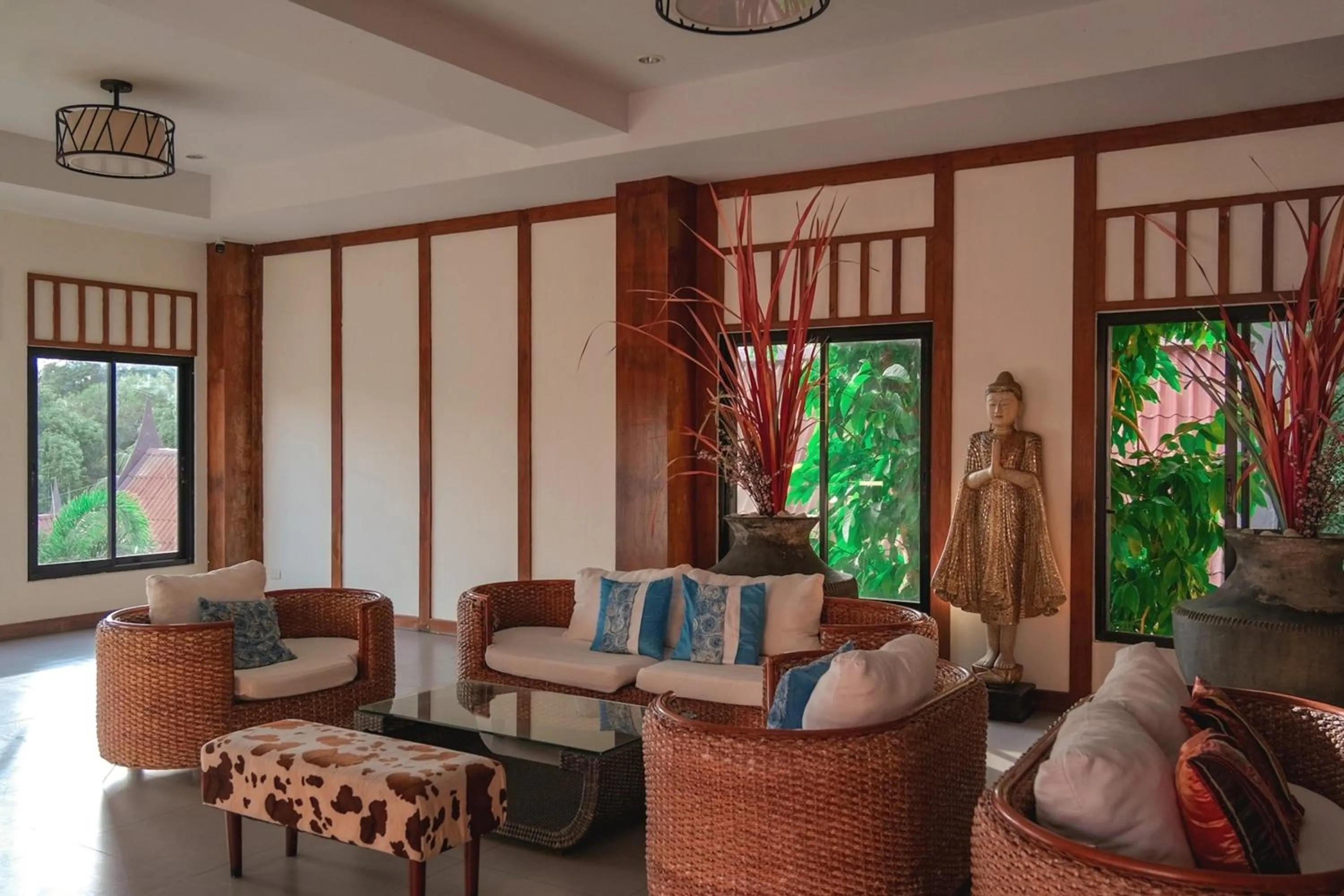 Living room in Diamond Cottage Resort & Spa