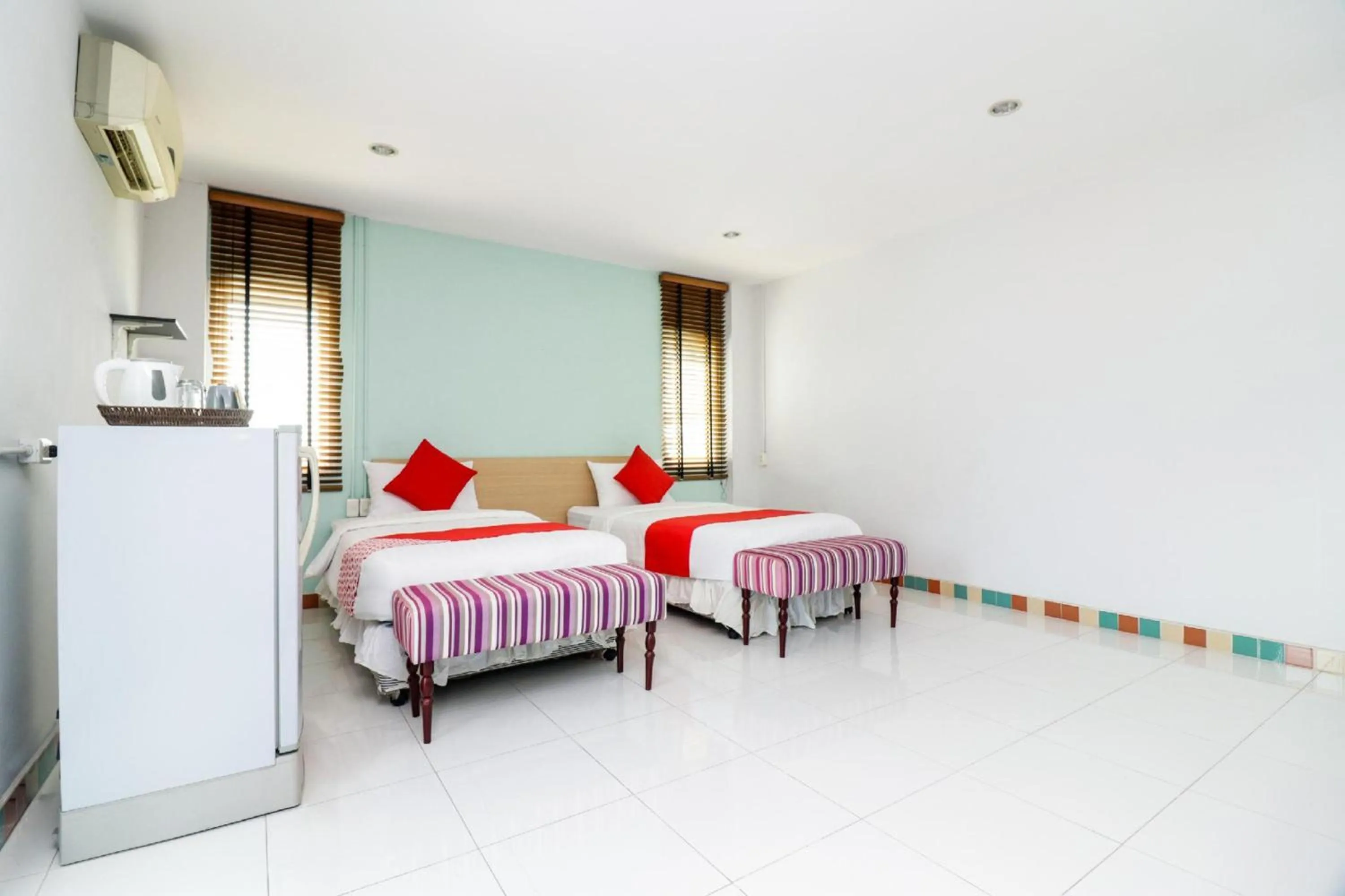 Bedroom, Bed in King One Suvarnabhumi