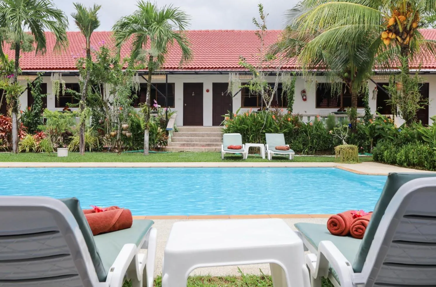 Swimming pool in The Golddiggers Resort