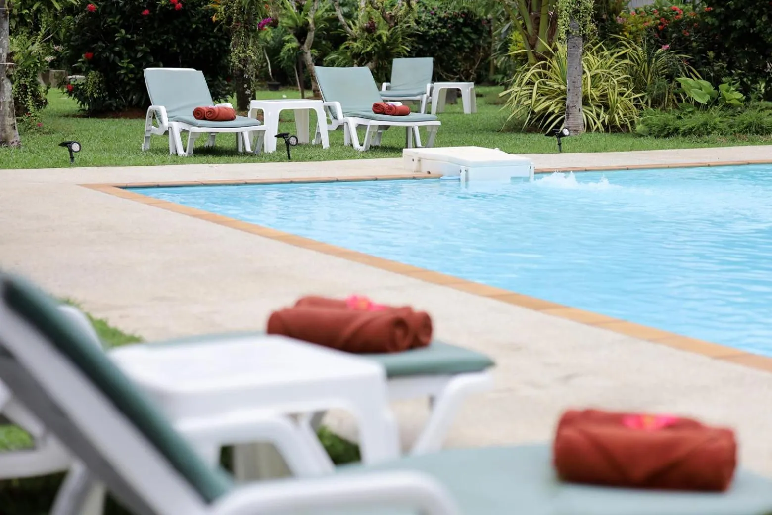Swimming pool in The Golddiggers Resort
