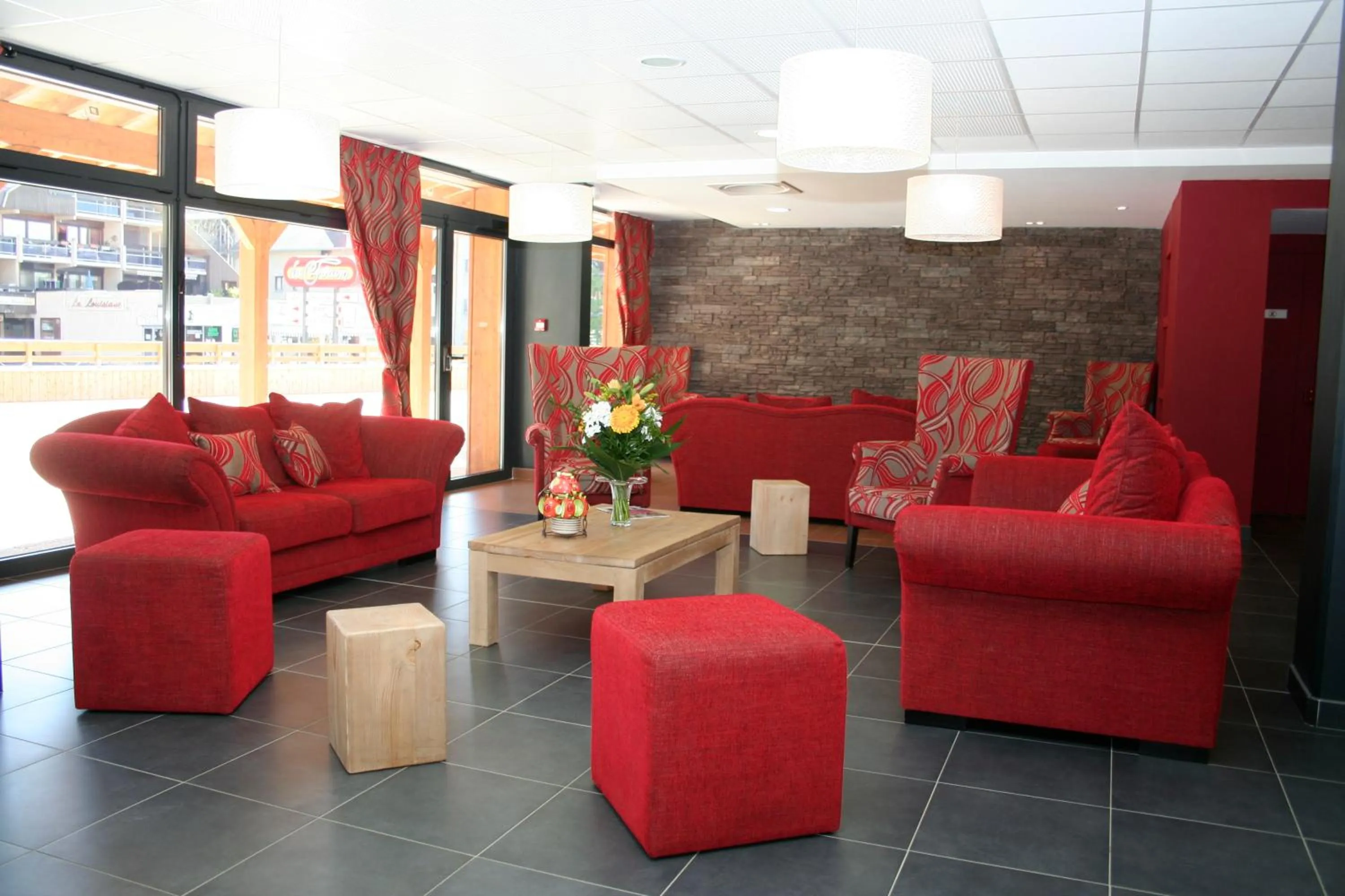 Living room in Résidence Néméa L'Aigle Bleu