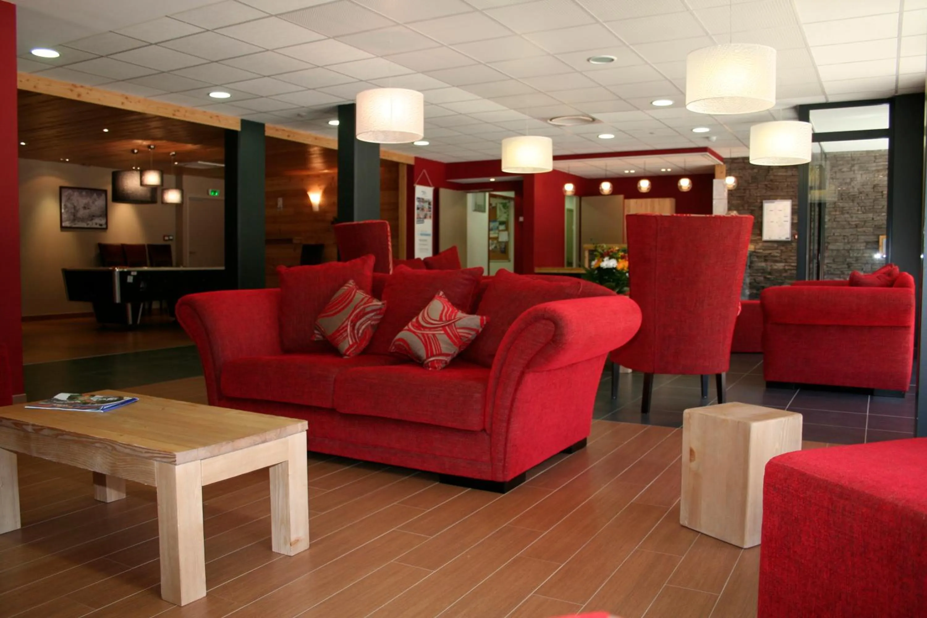 Lobby or reception in Résidence Néméa L'Aigle Bleu