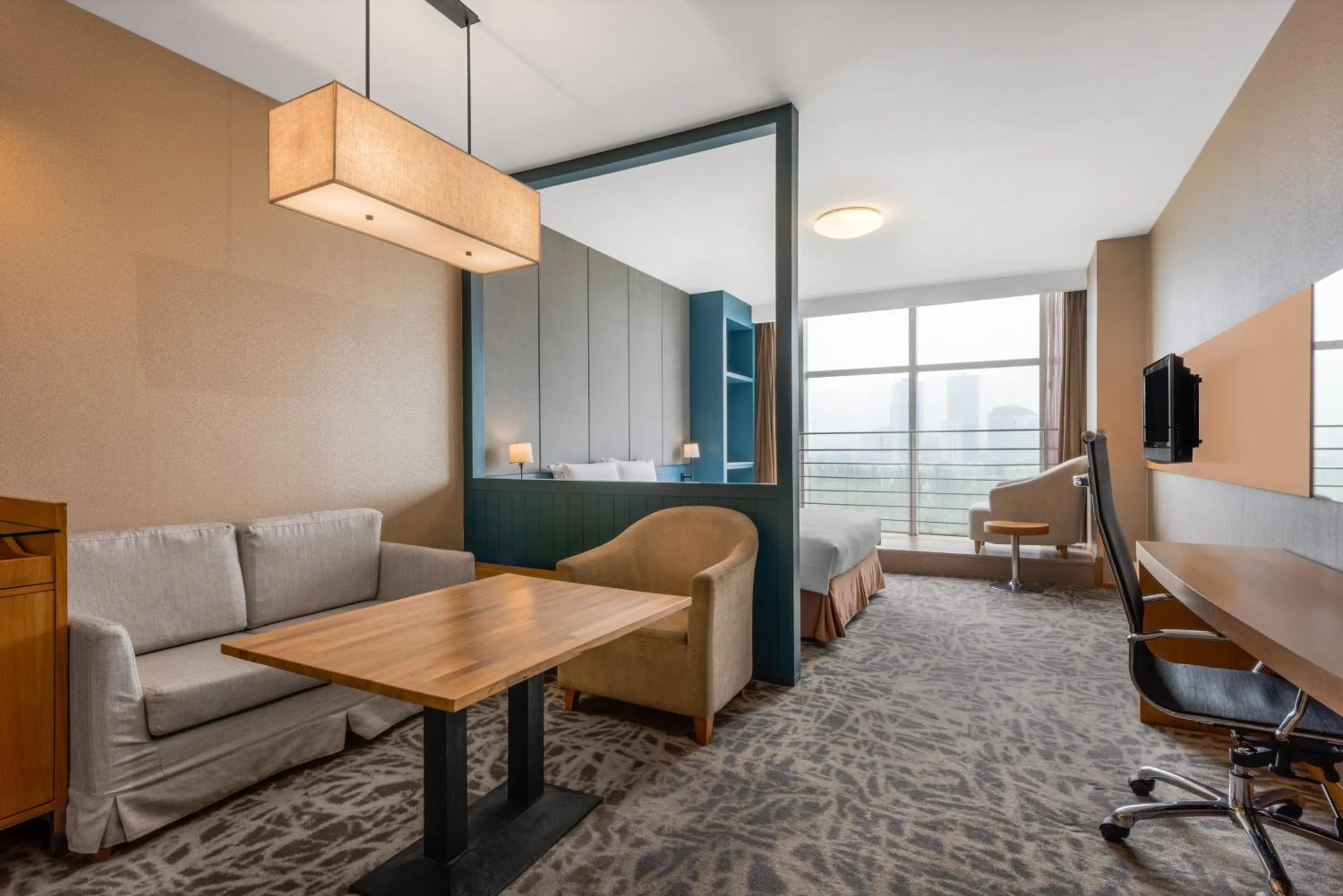 Photo of the whole room in LeafIN Hotel Beijing Minzuyuan l Bird's Nest