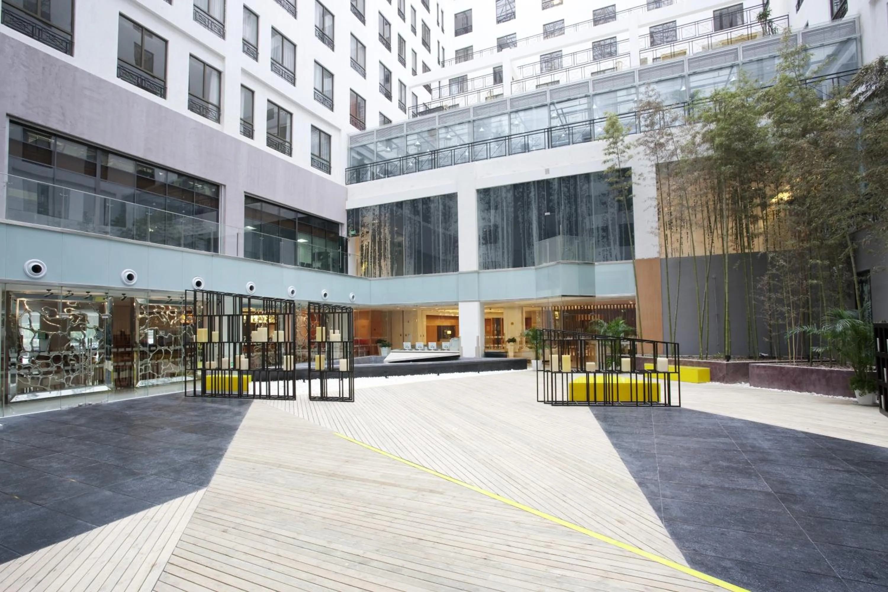 Lobby or reception in LeafIN Hotel Beijing Minzuyuan l Bird's Nest