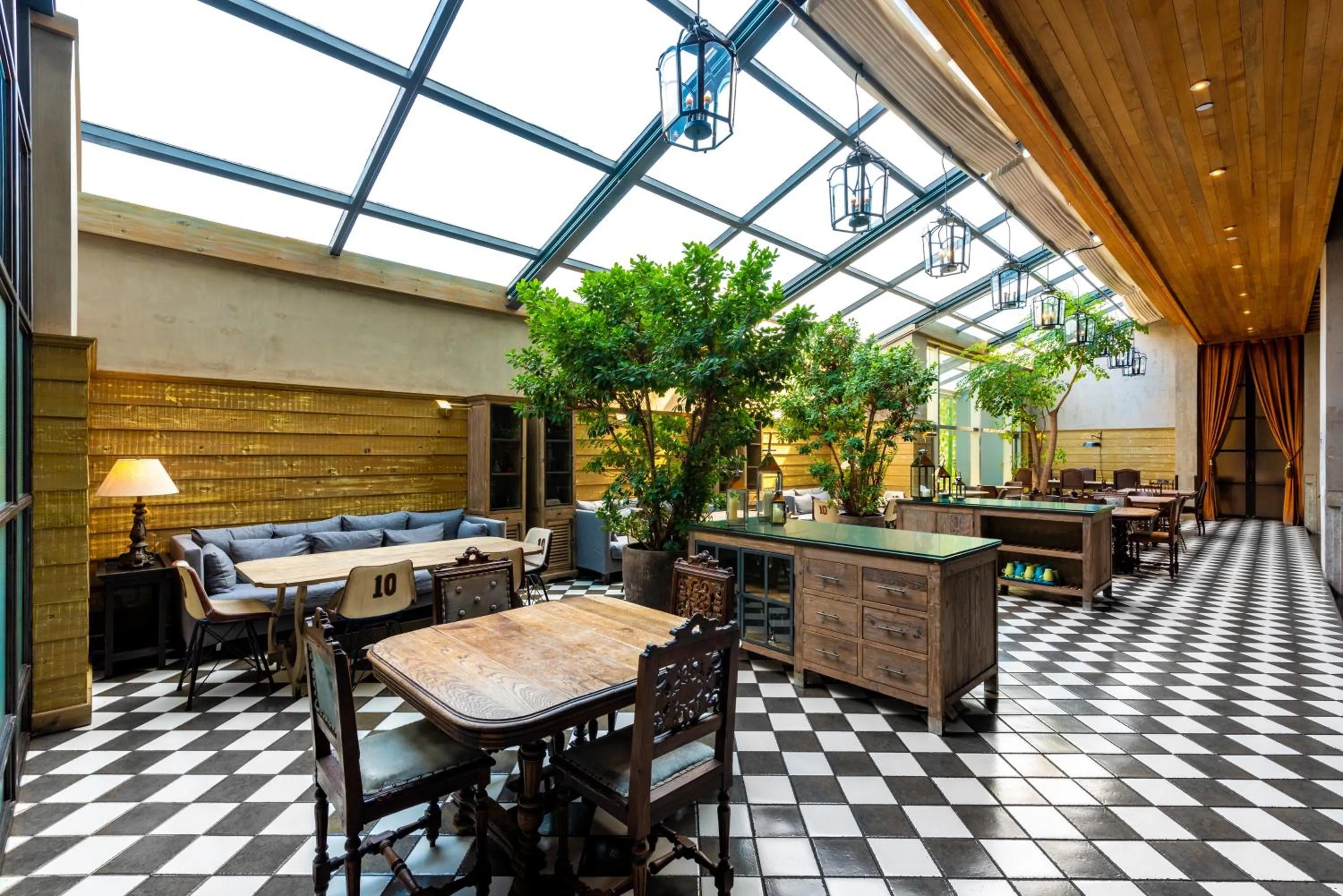 Restaurant/places to eat in LeafIN Hotel Beijing Wangjing SOHO