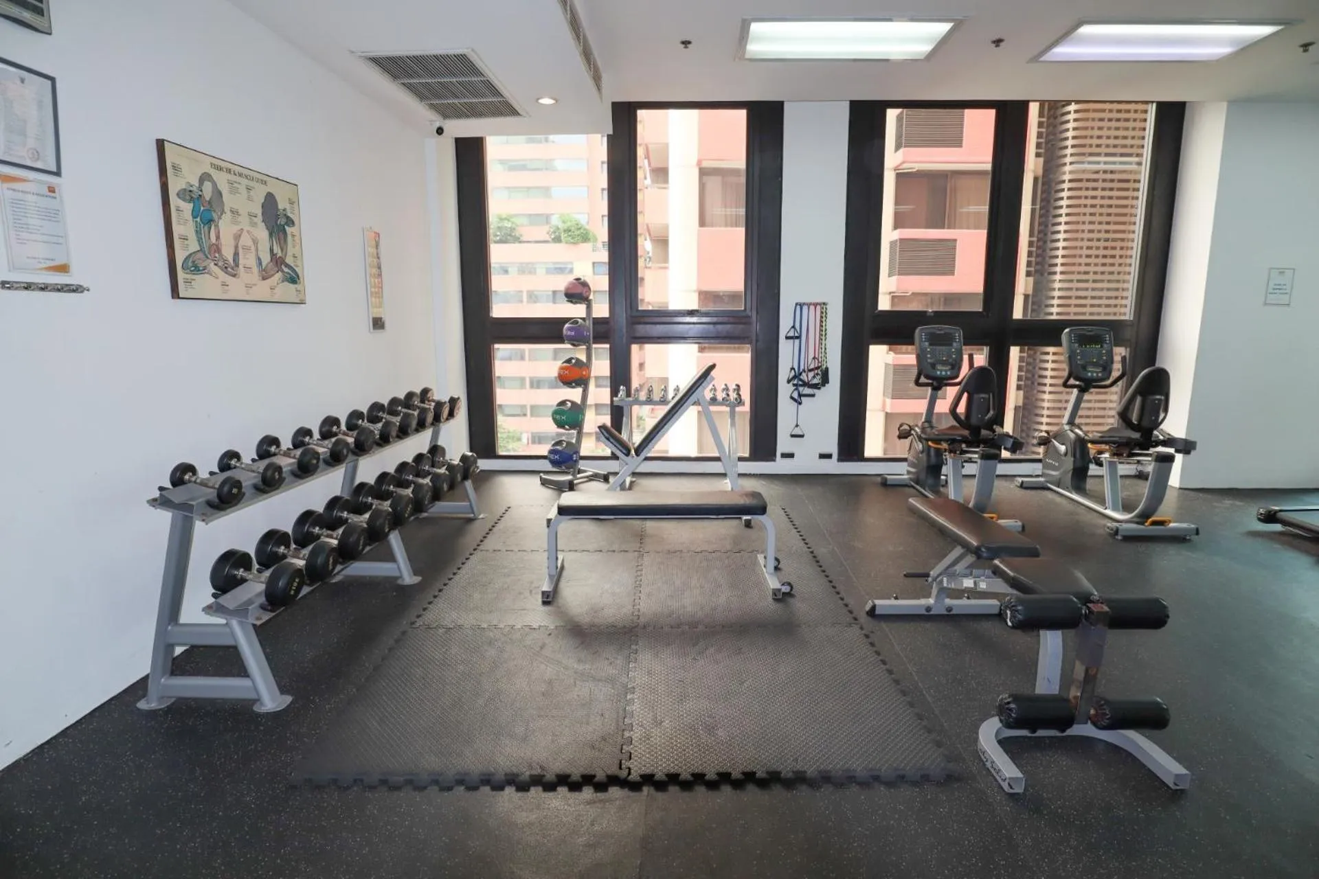 Fitness centre/facilities in Bandara Suites Silom, Bangkok