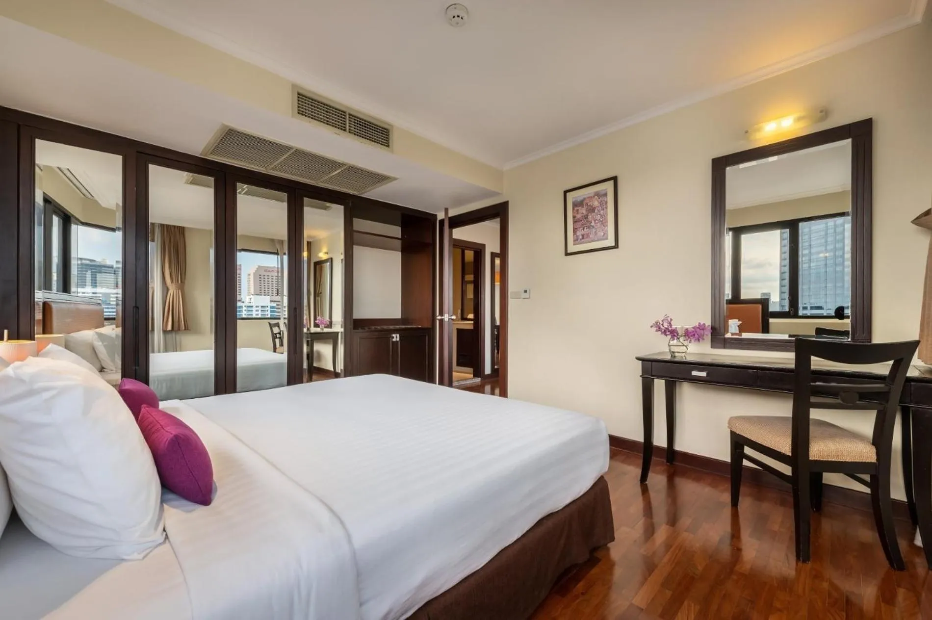 Bedroom in Bandara Suites Silom, Bangkok