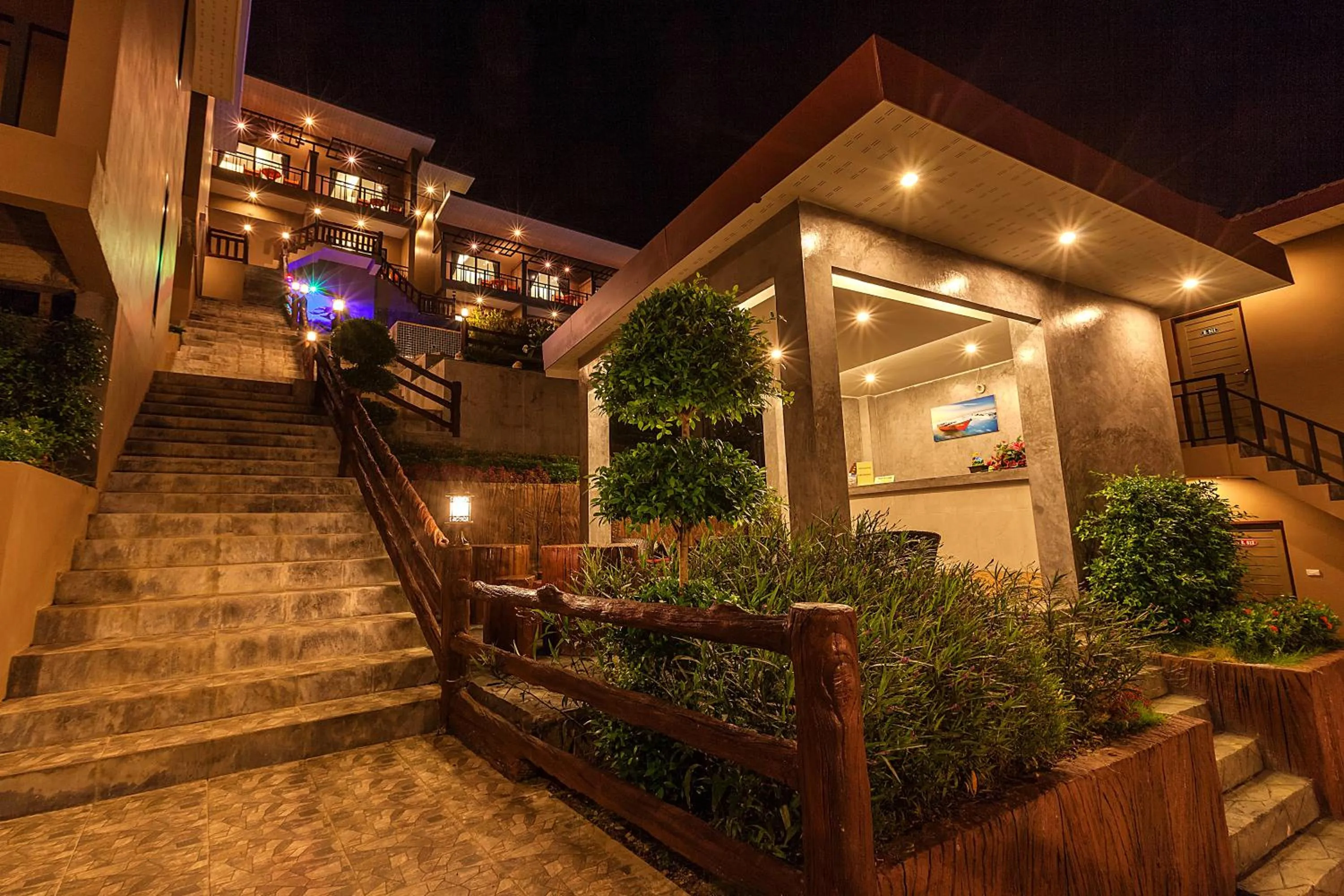 Property building in Phi Phi Top View Resort