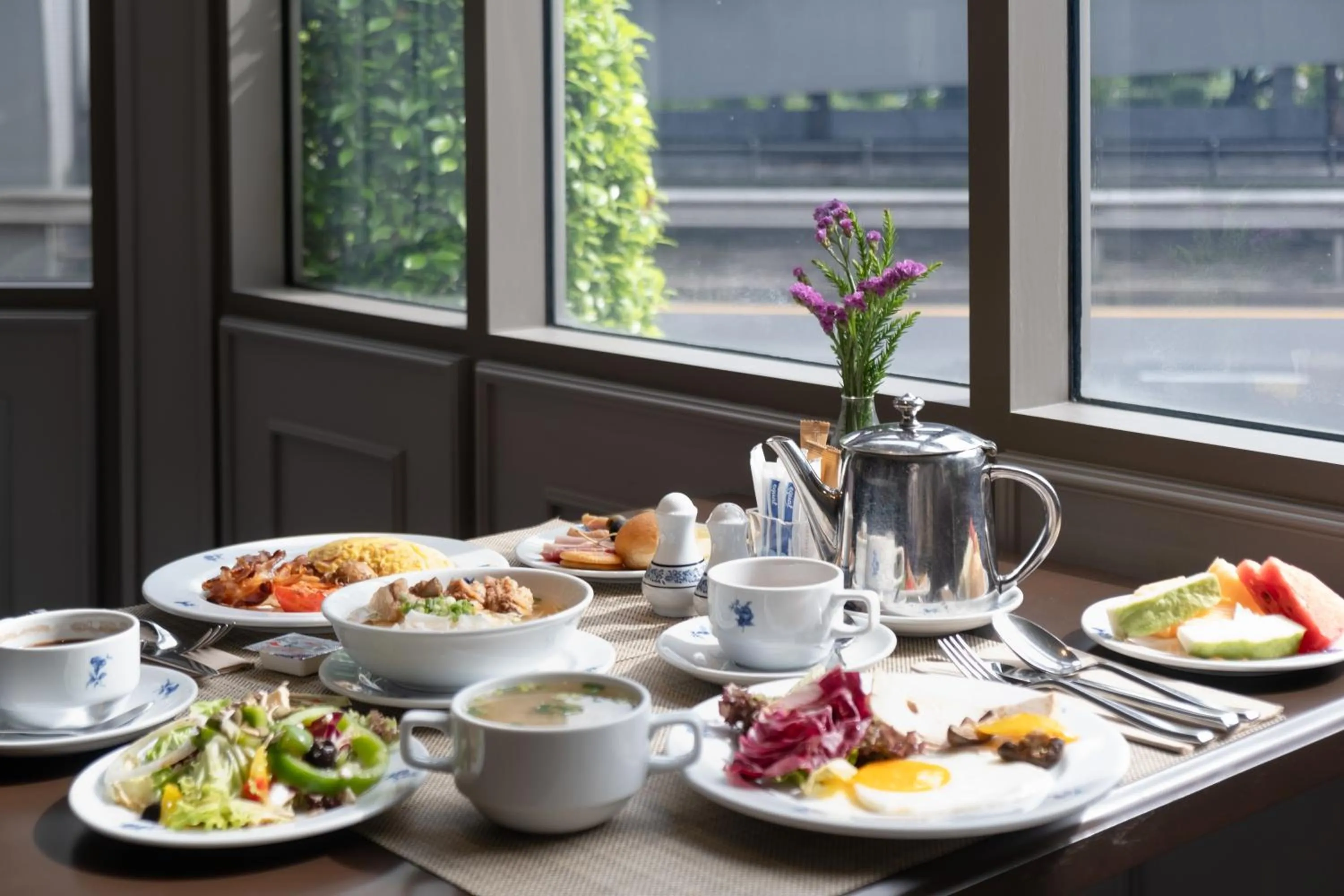 Breakfast in Montien Hotel Surawong Bangkok