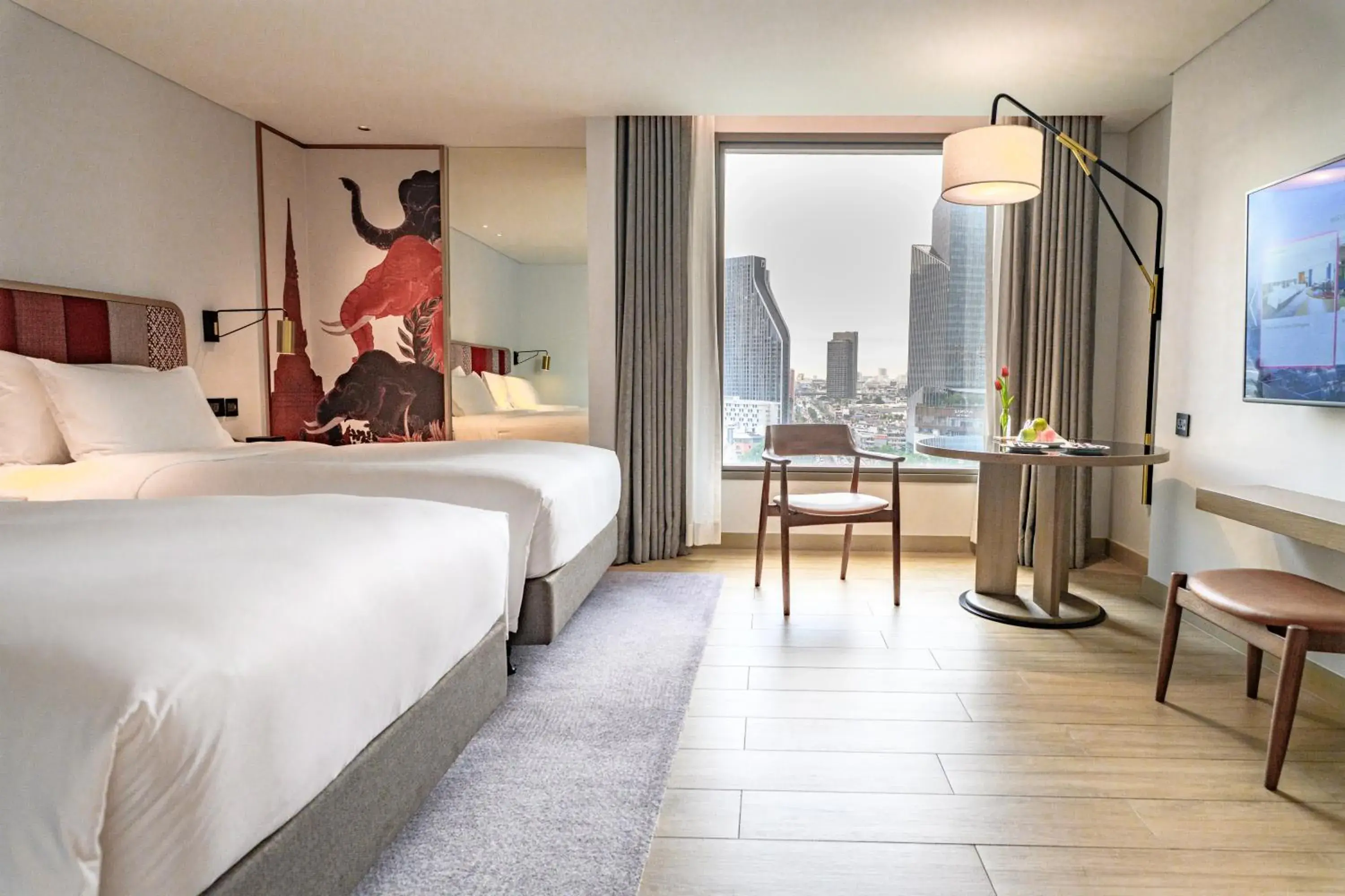 Deluxe Twin Room in Montien Hotel Surawong Bangkok Deluxe Twin Room in Montien Hotel Surawong Bangkok