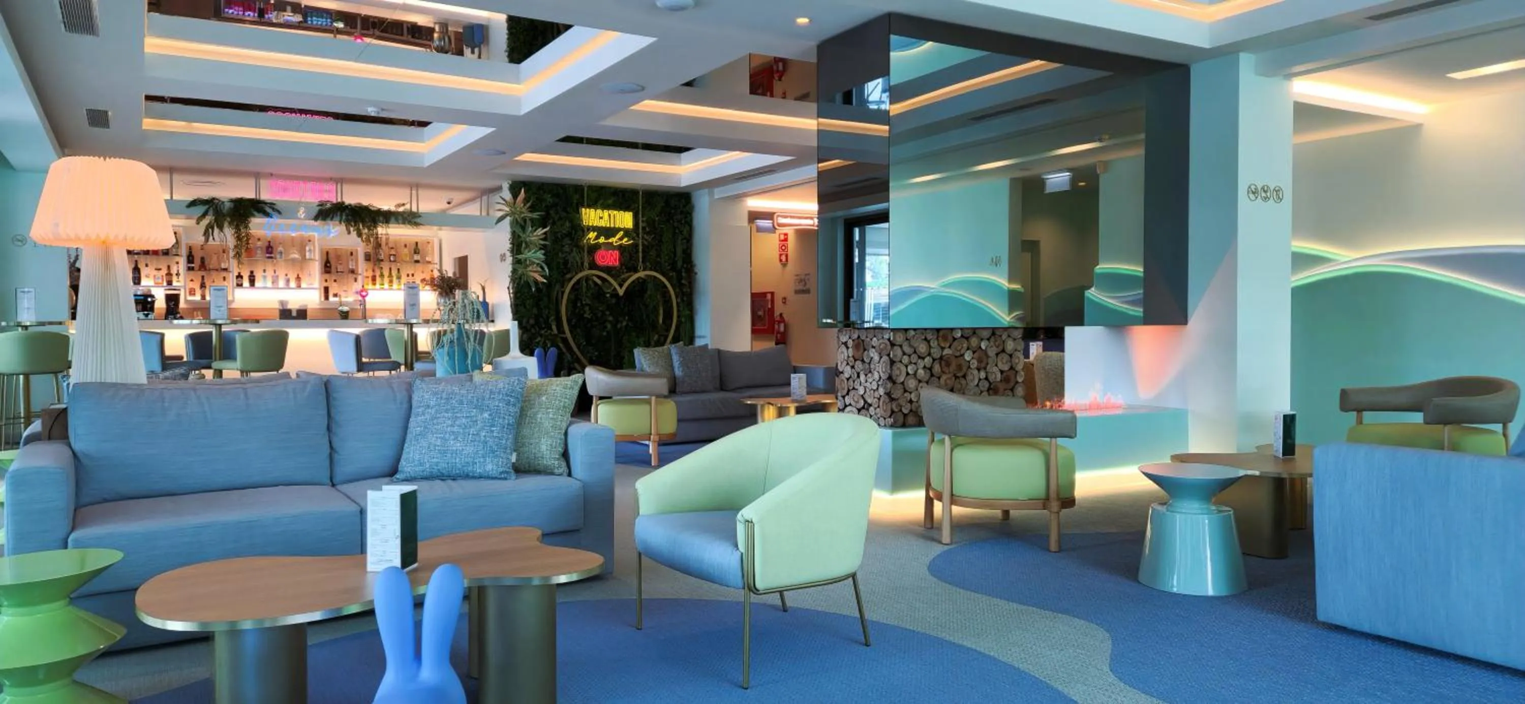 Living room in Aquashow Park Hotel