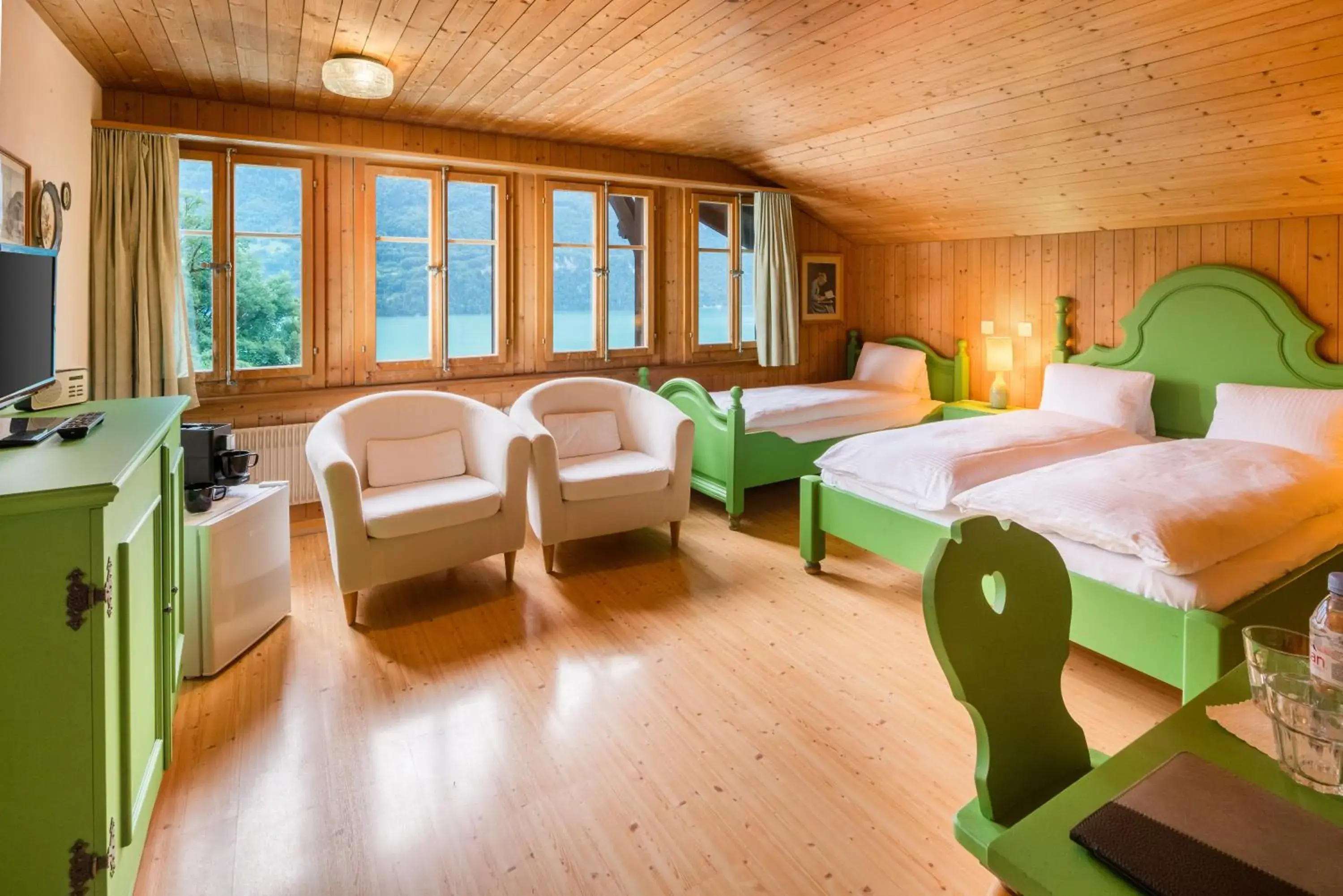 Classic Double Room with Lake view in Hotel Lindenhof by Crossworld AG Classic Double Room with Lake view in Hotel Lindenhof by Crossworld AG