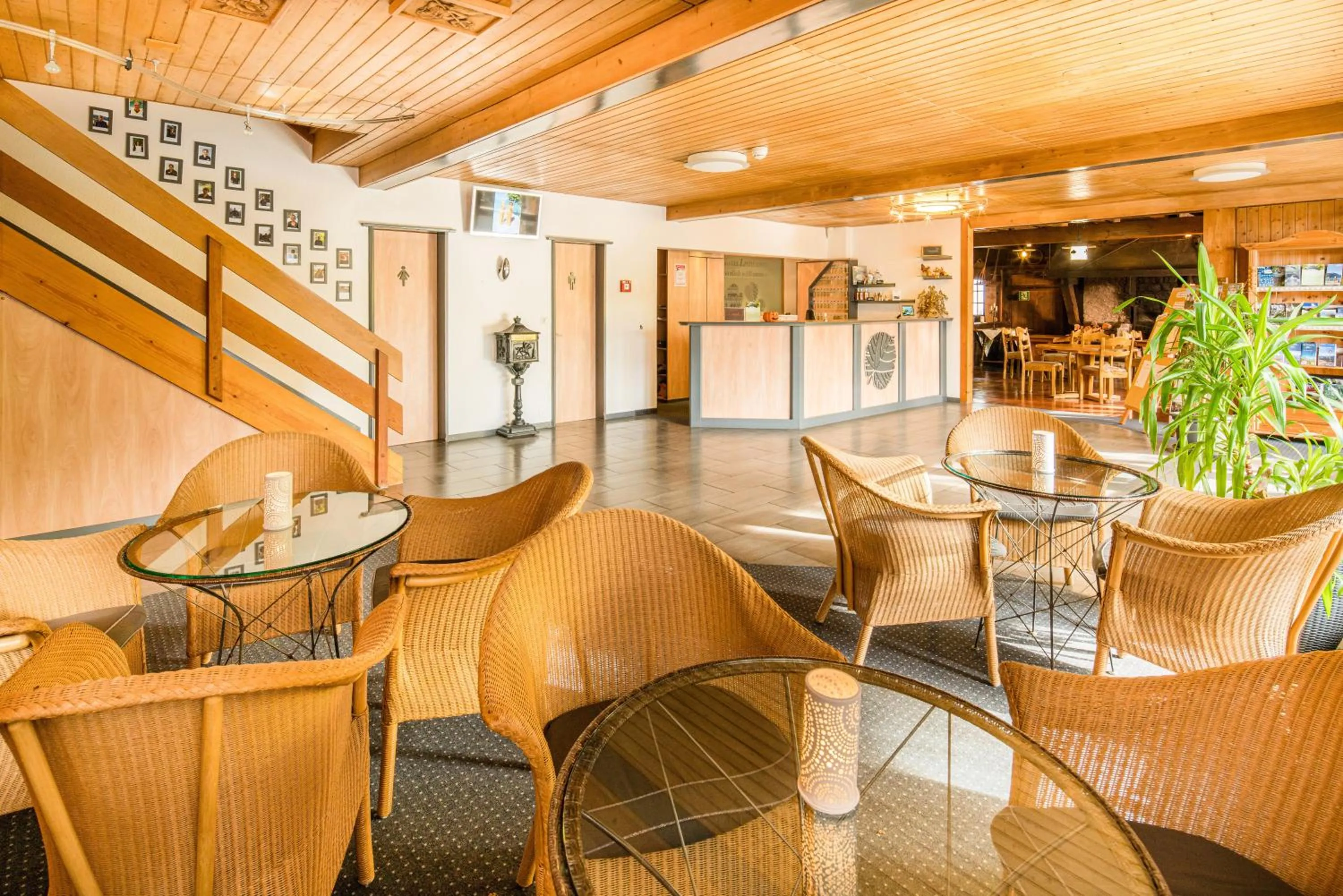 Lobby or reception in Hotel Lindenhof by Crossworld AG