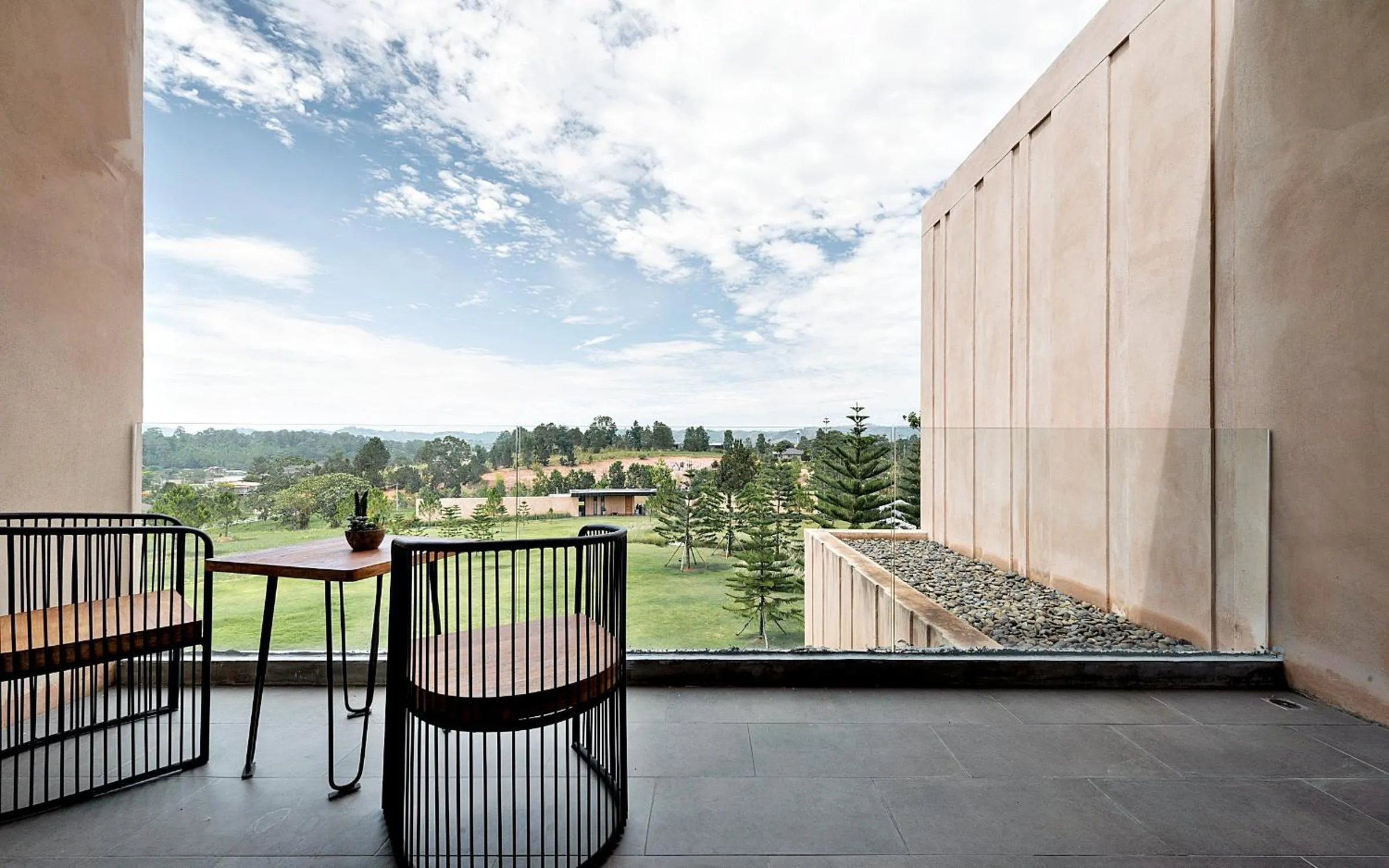Patio in De Capoc Resort