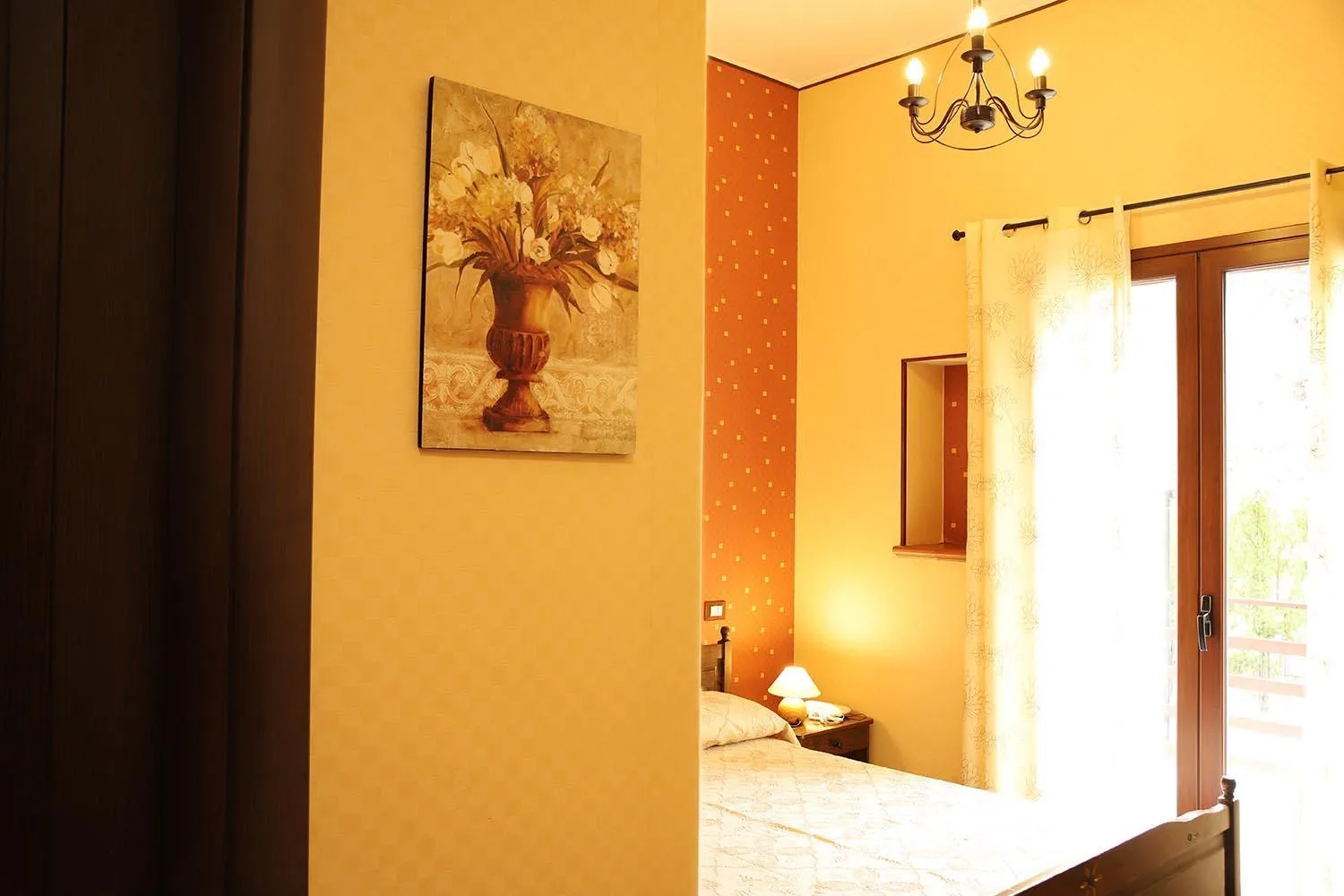 Bed in Hotel Alle Pendici