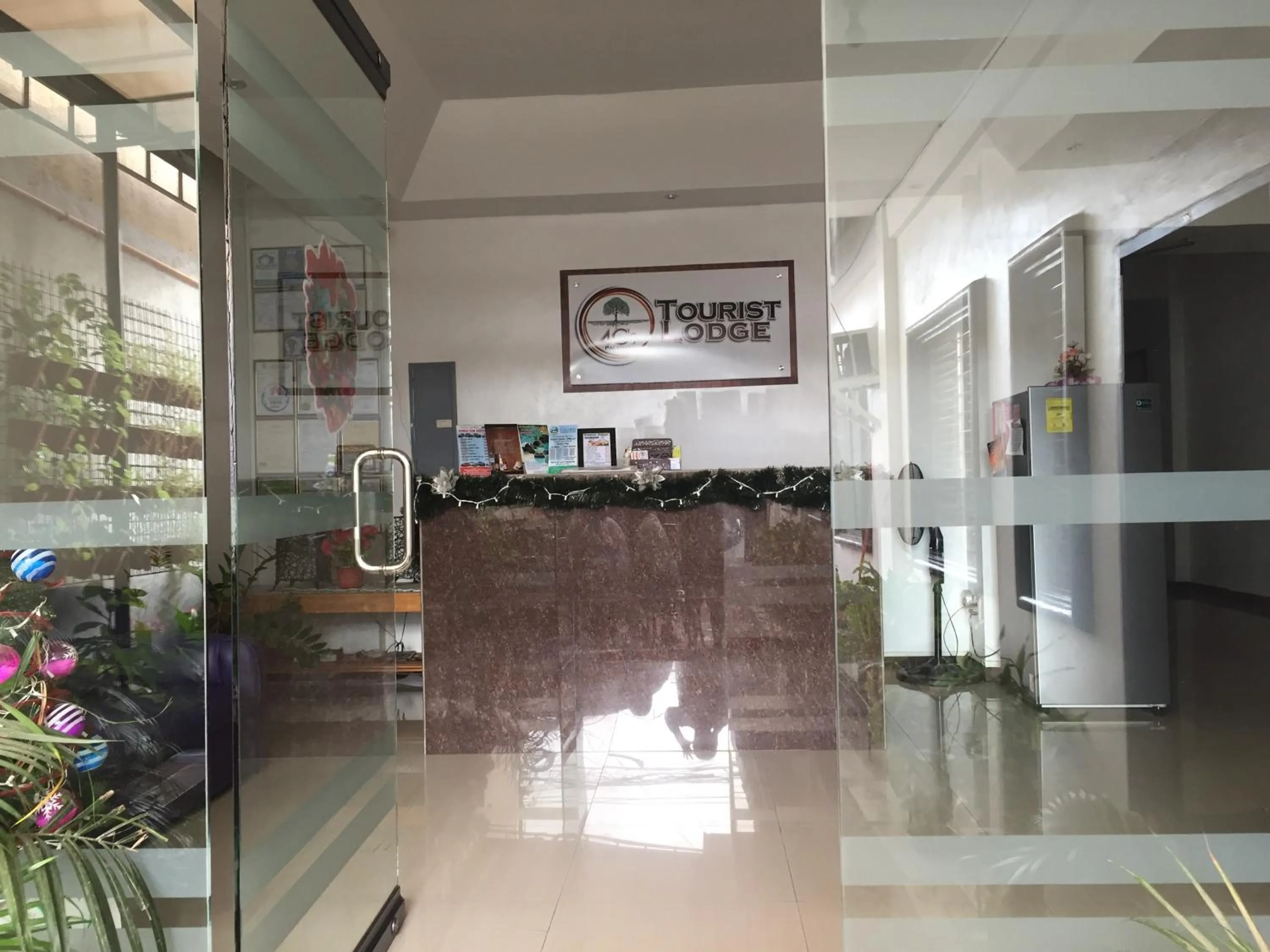 Facade/entrance in 4C's Tourist Lodge