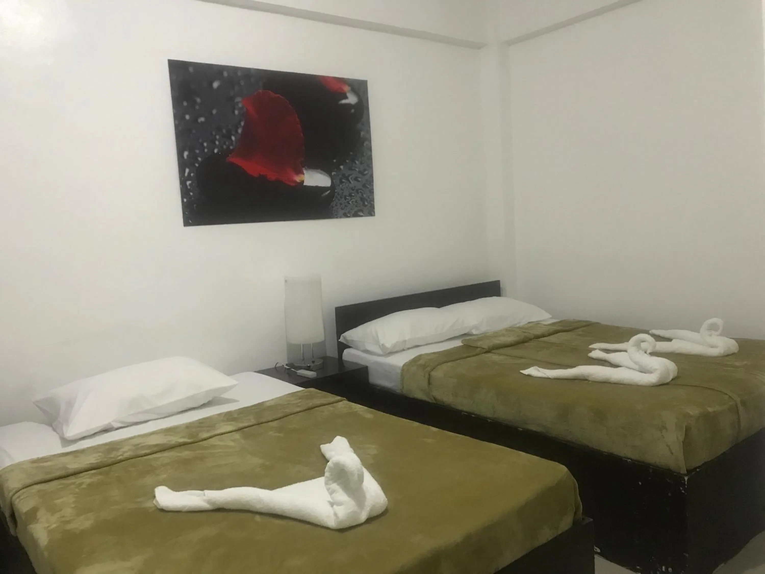 Bed in 4C's Tourist Lodge