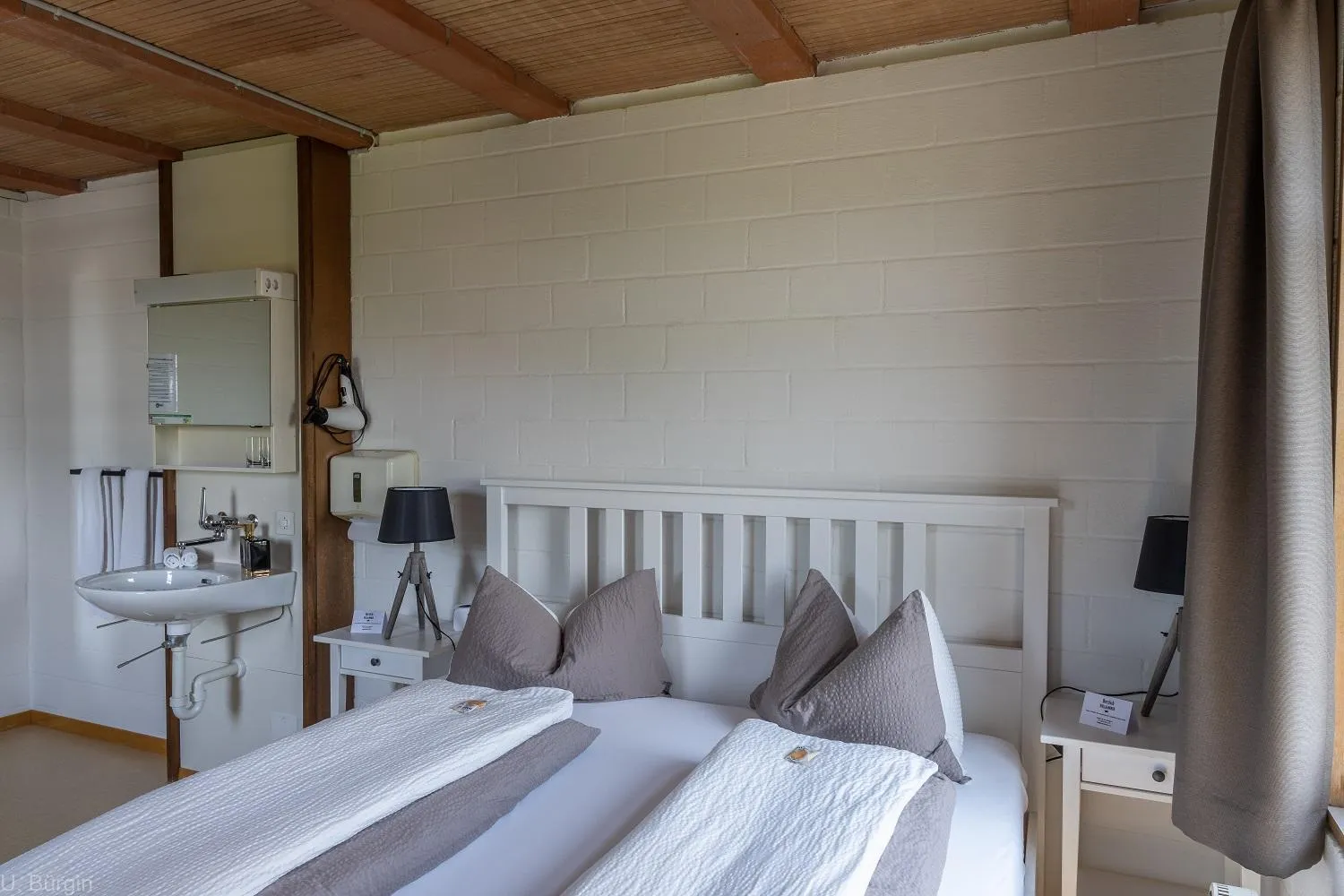 Bed in BnB SchlafSchloss