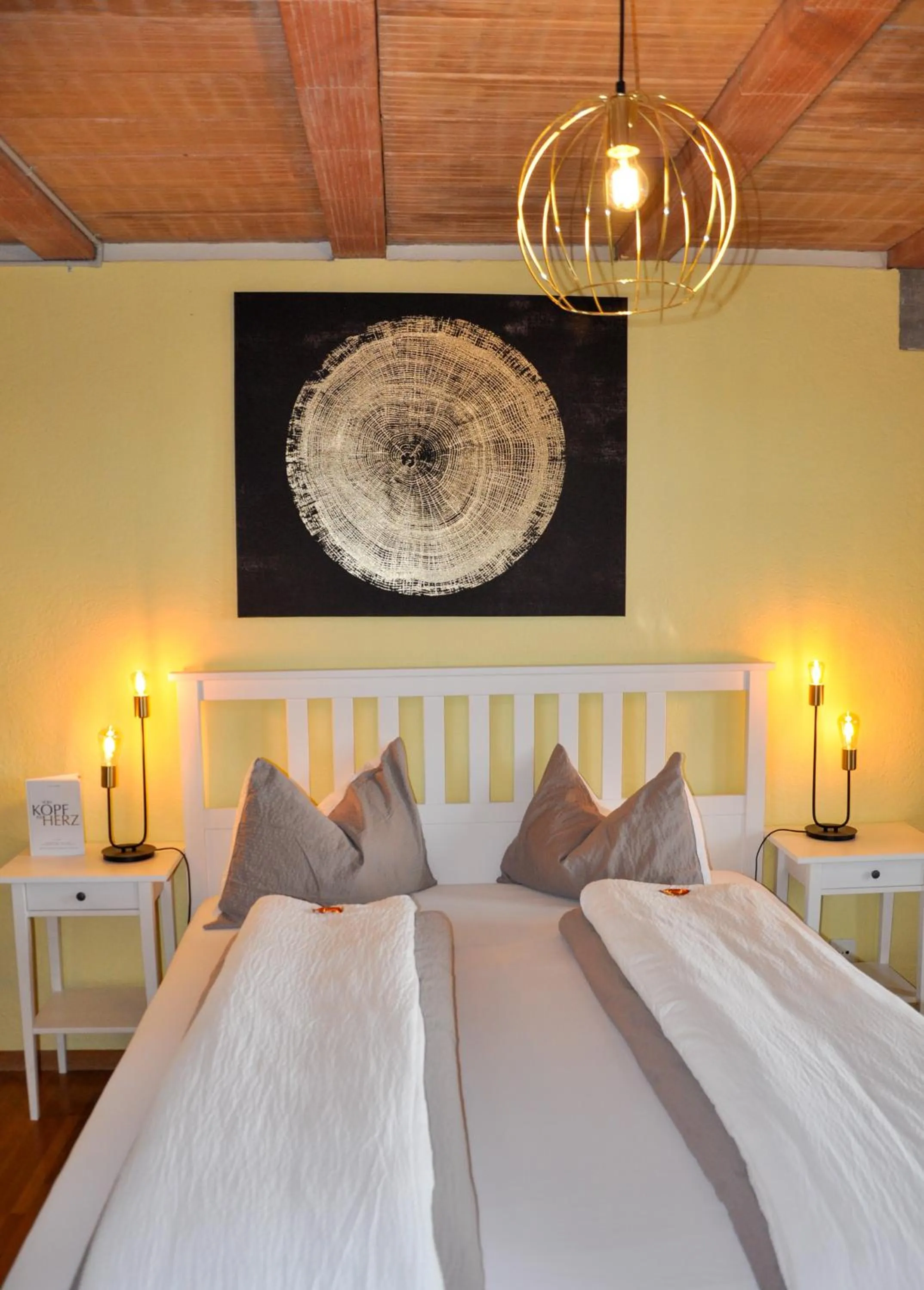 Bed in BnB SchlafSchloss