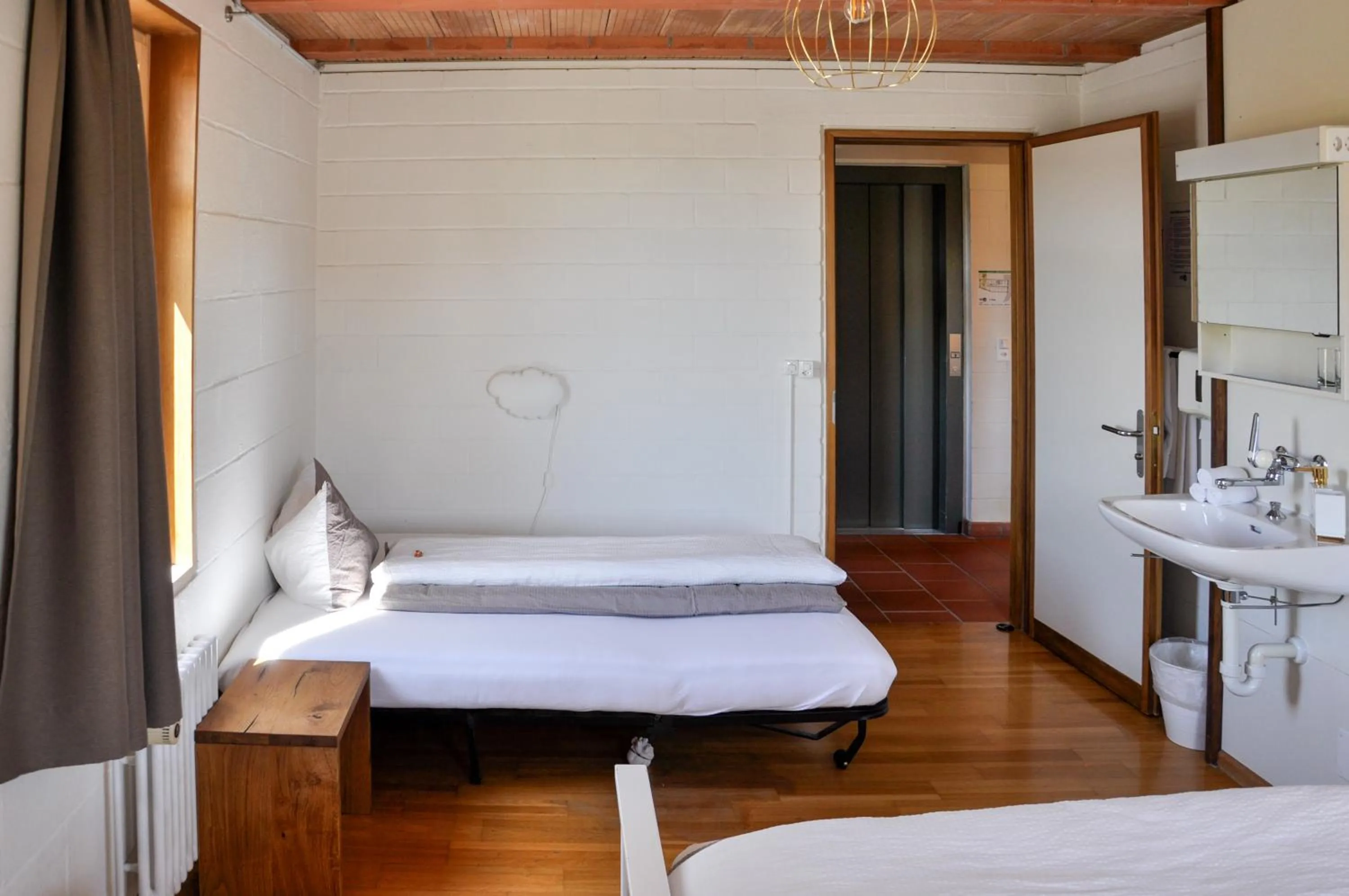 Bed in BnB SchlafSchloss