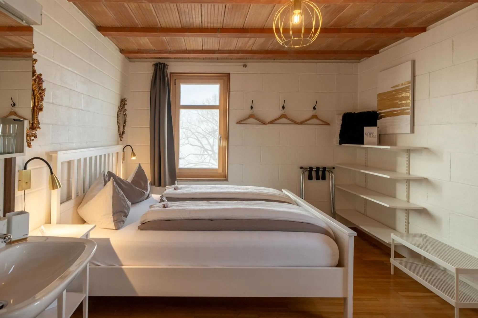 Bed in BnB SchlafSchloss