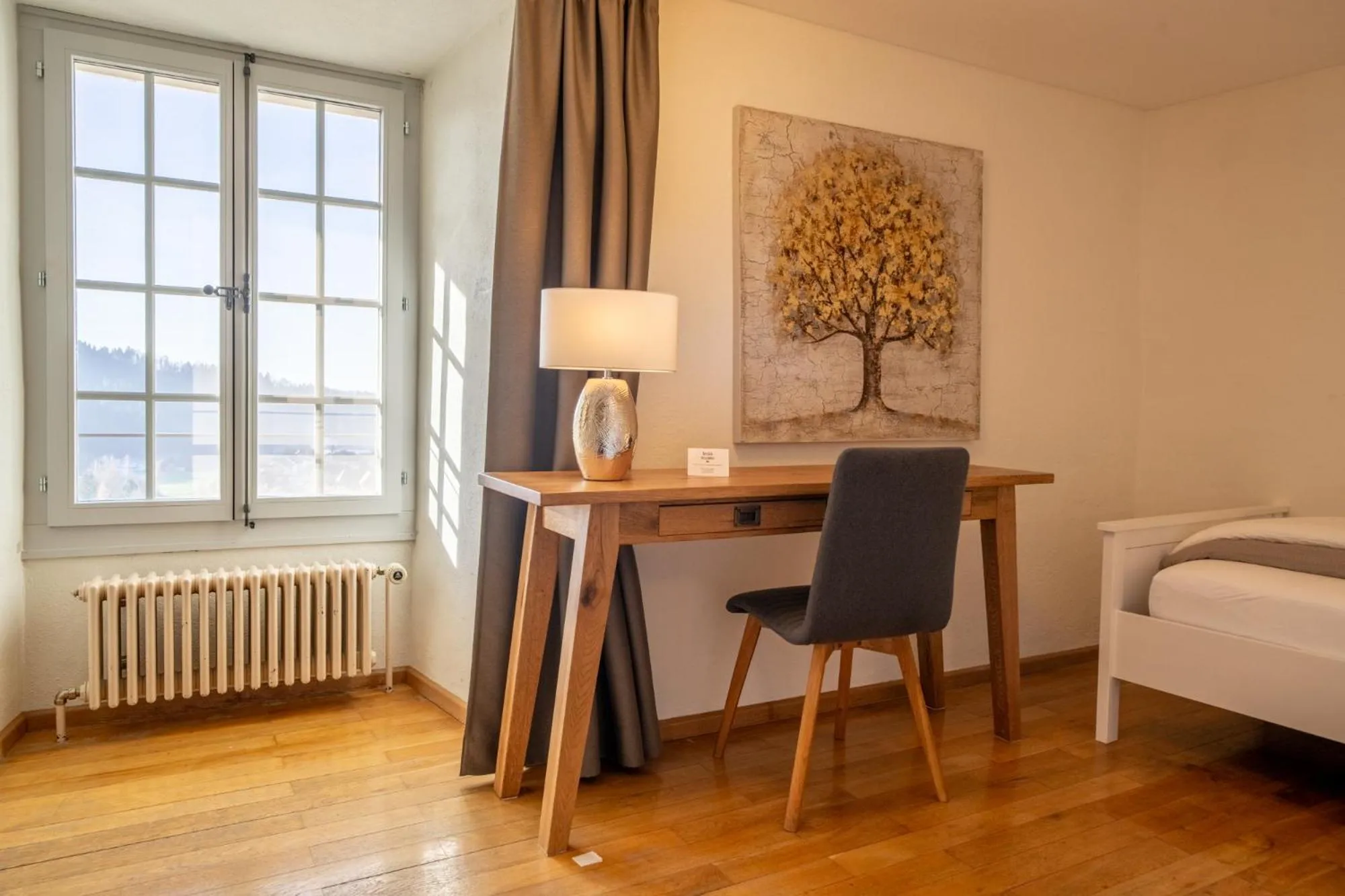 Bed in BnB SchlafSchloss