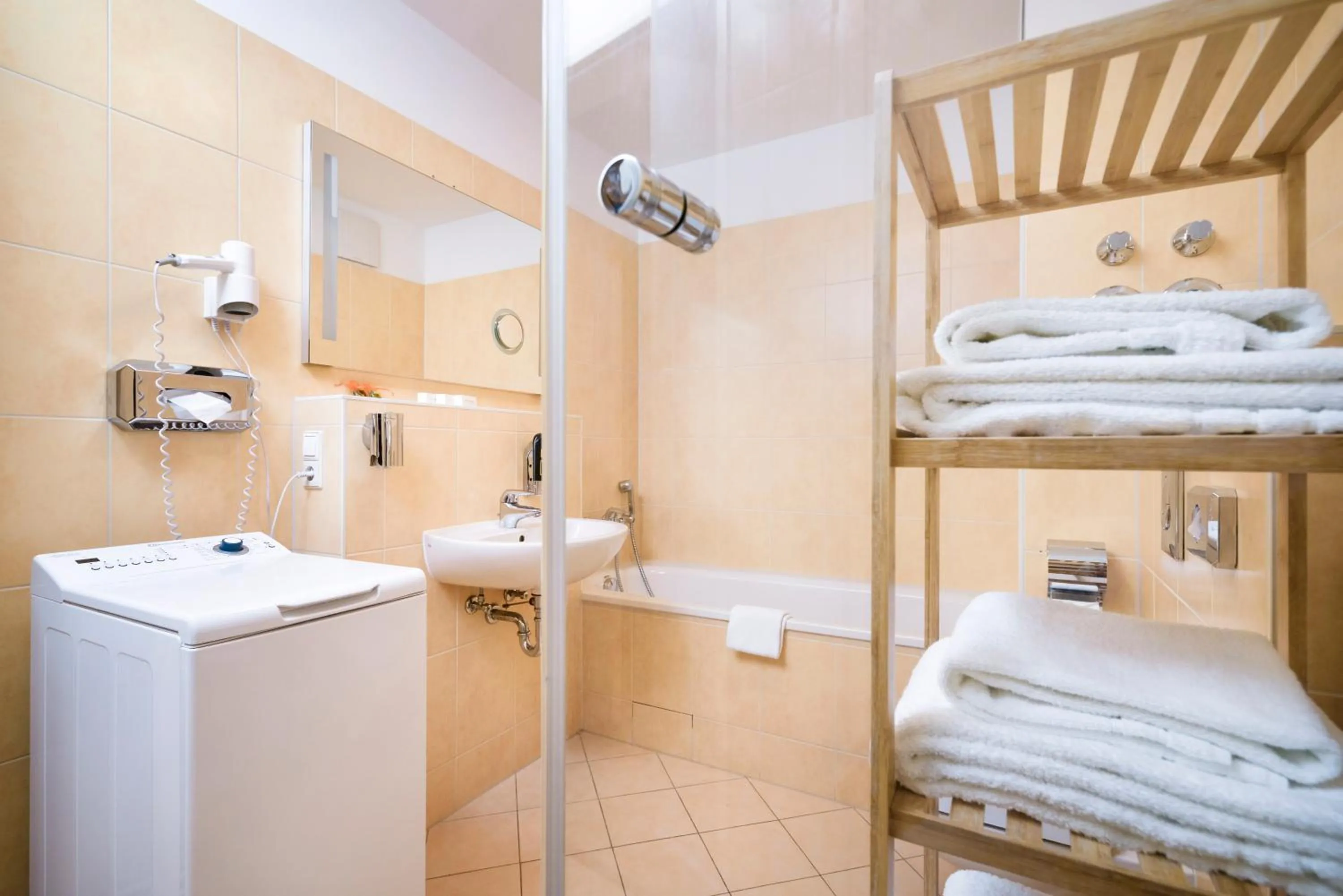 Bathroom, Bed in AMC Apartments Ku'damm & Bundesallee