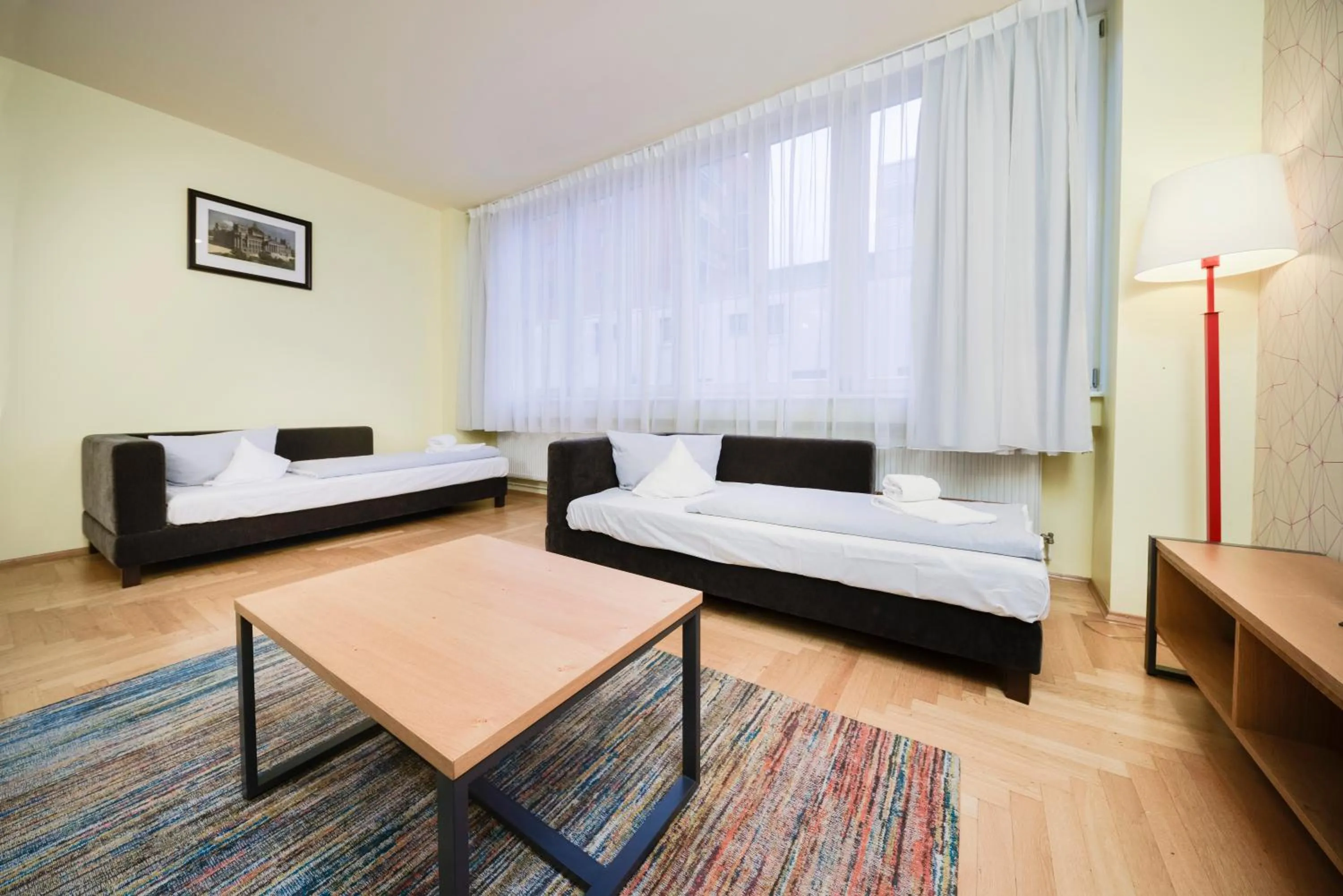 Living room, Bed in AMC Apartments Ku'damm & Bundesallee