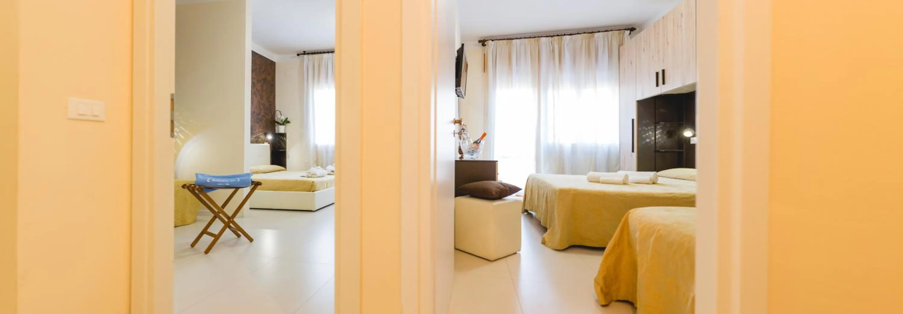 Bed in Hotel Augusta