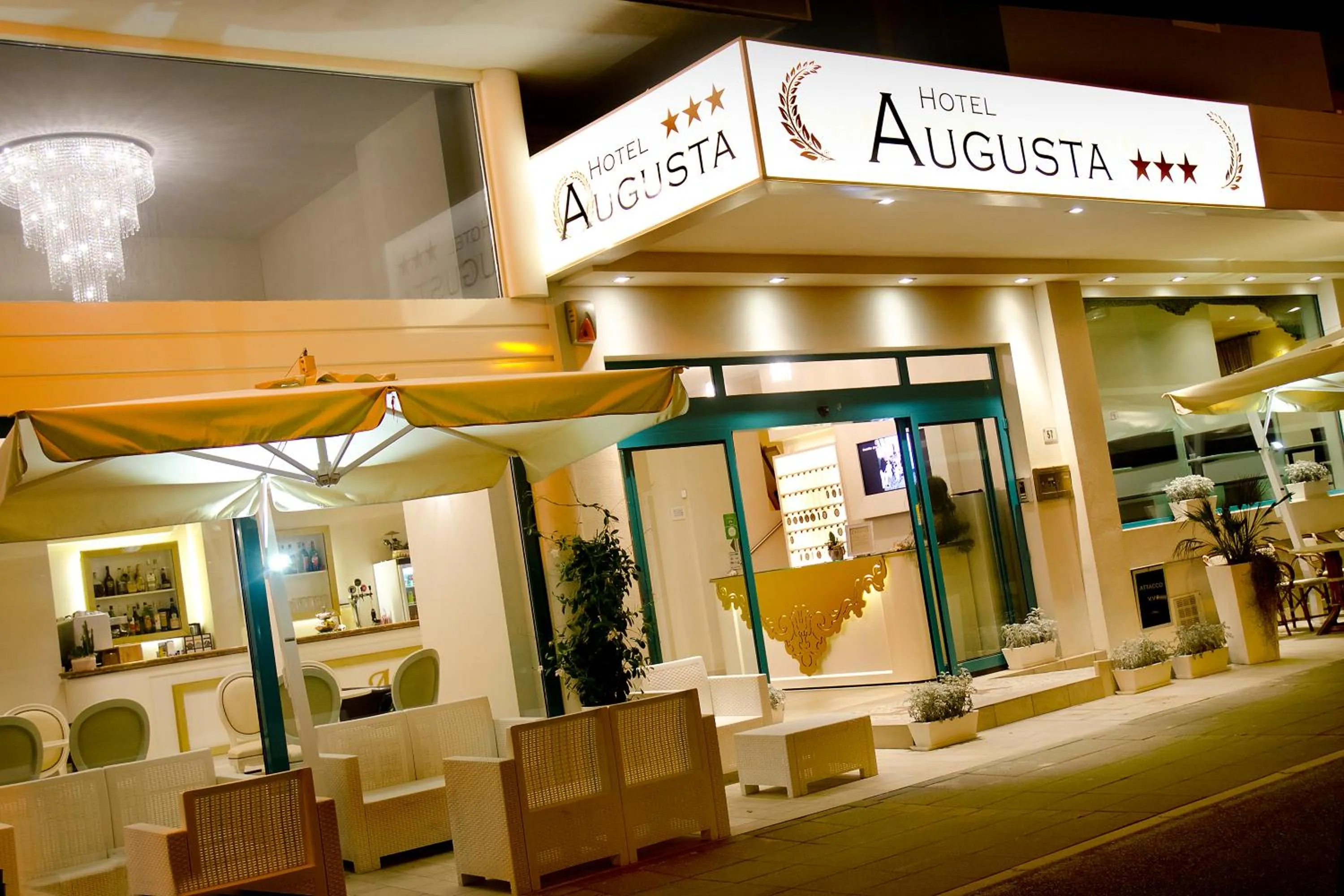 Property building in Hotel Augusta