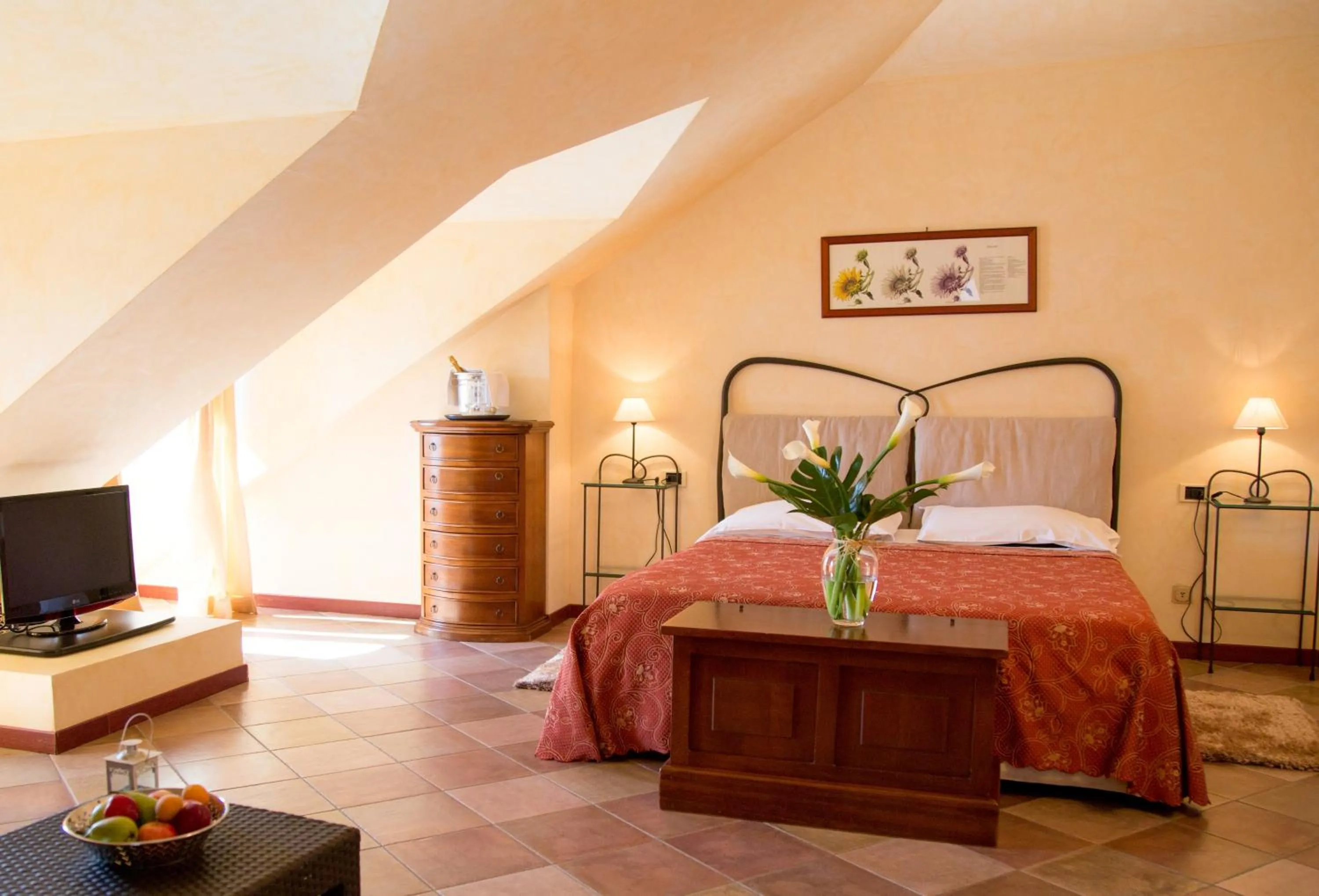 Bed in Hotel Aquadolce