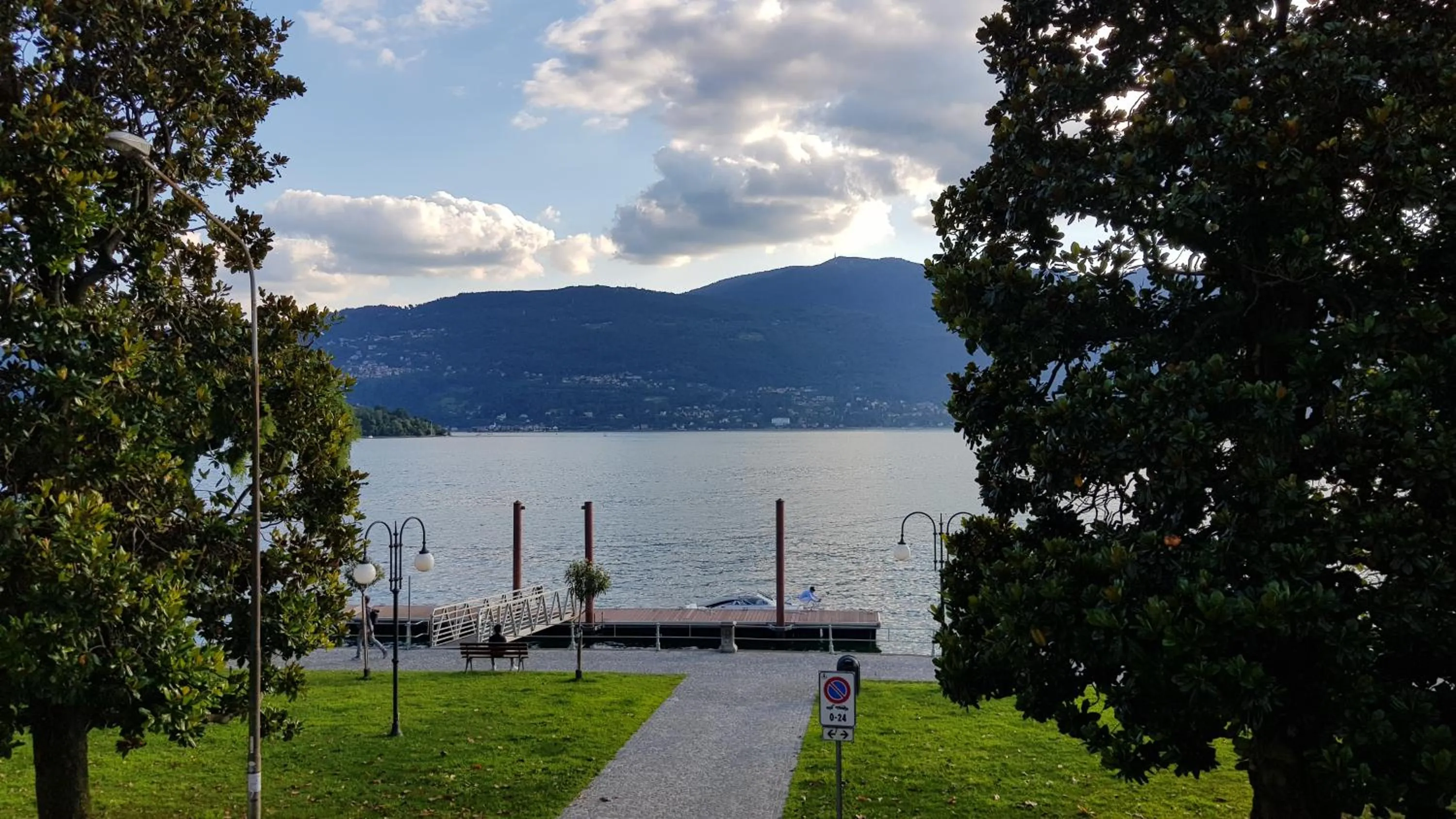 Lake view in Hotel Aquadolce