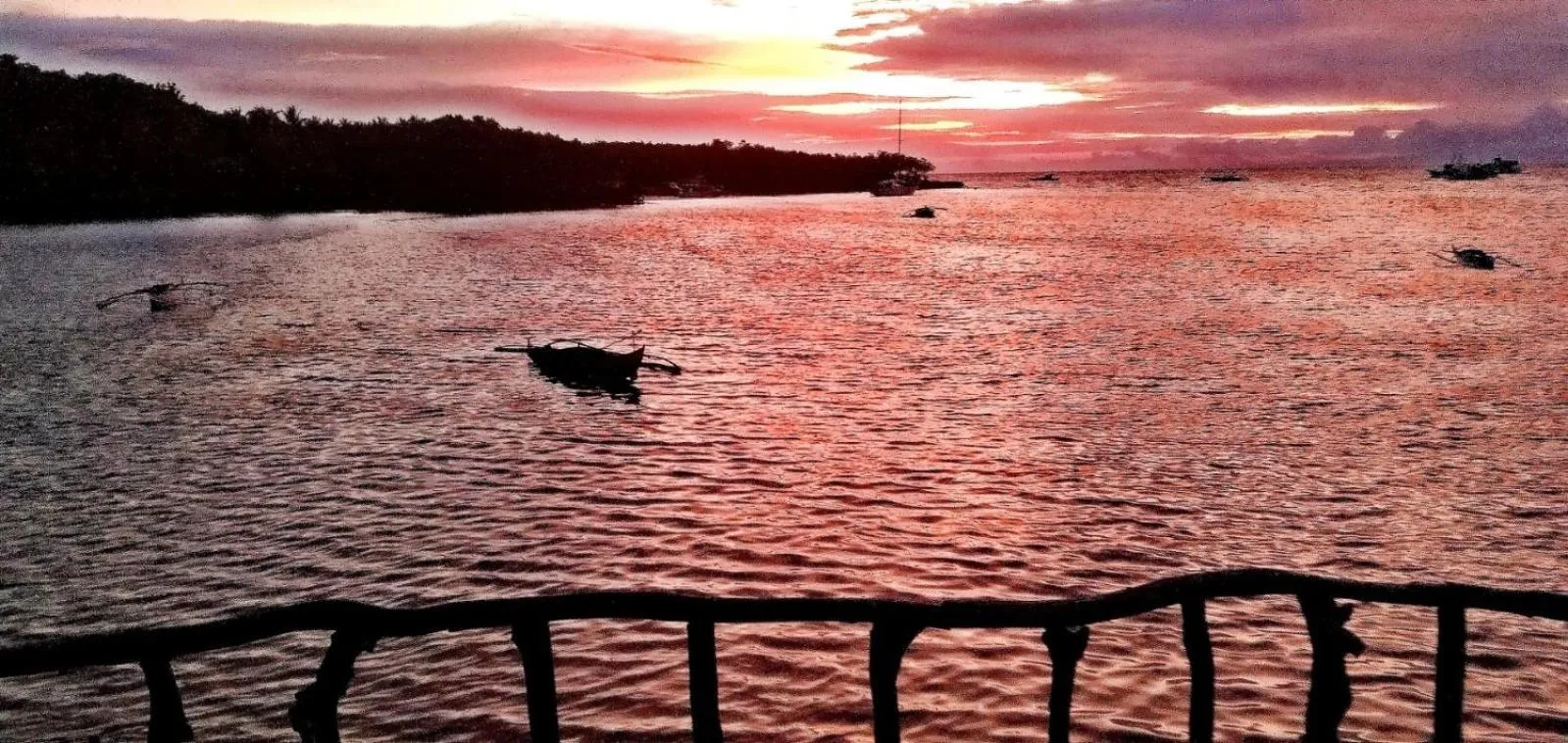 Sunset in Adayo Cove Resort